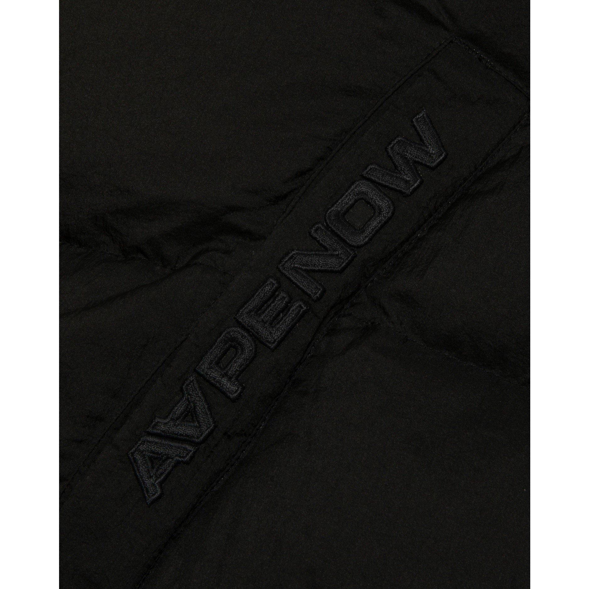 Black - AAPE - Men's NOW Duck Down Hooded Short Puffer Jacket - 6