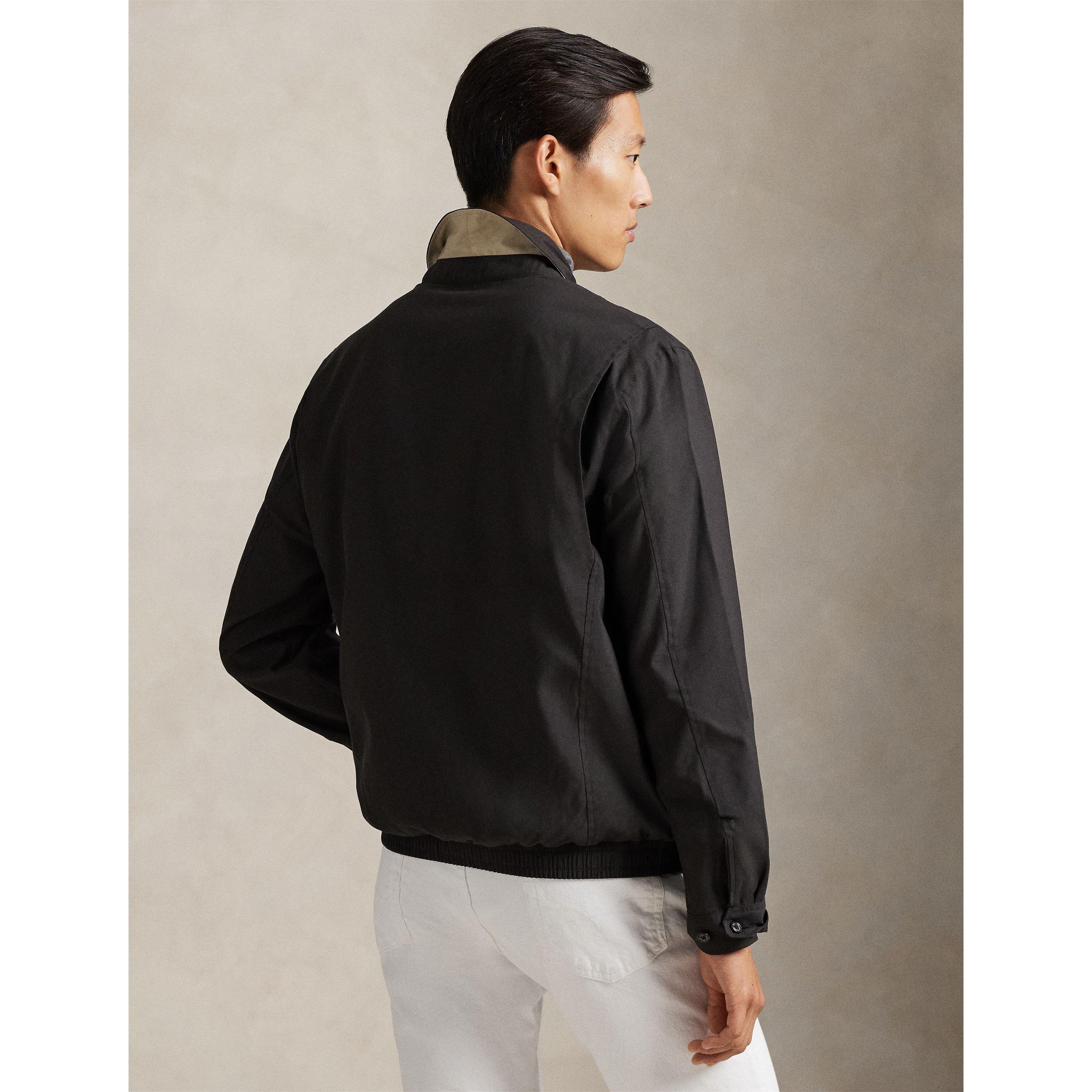 RL Black - Polo Ralph Lauren - Men's Bi-Swing Cotton Water Resistant Harrington Jacket - 4