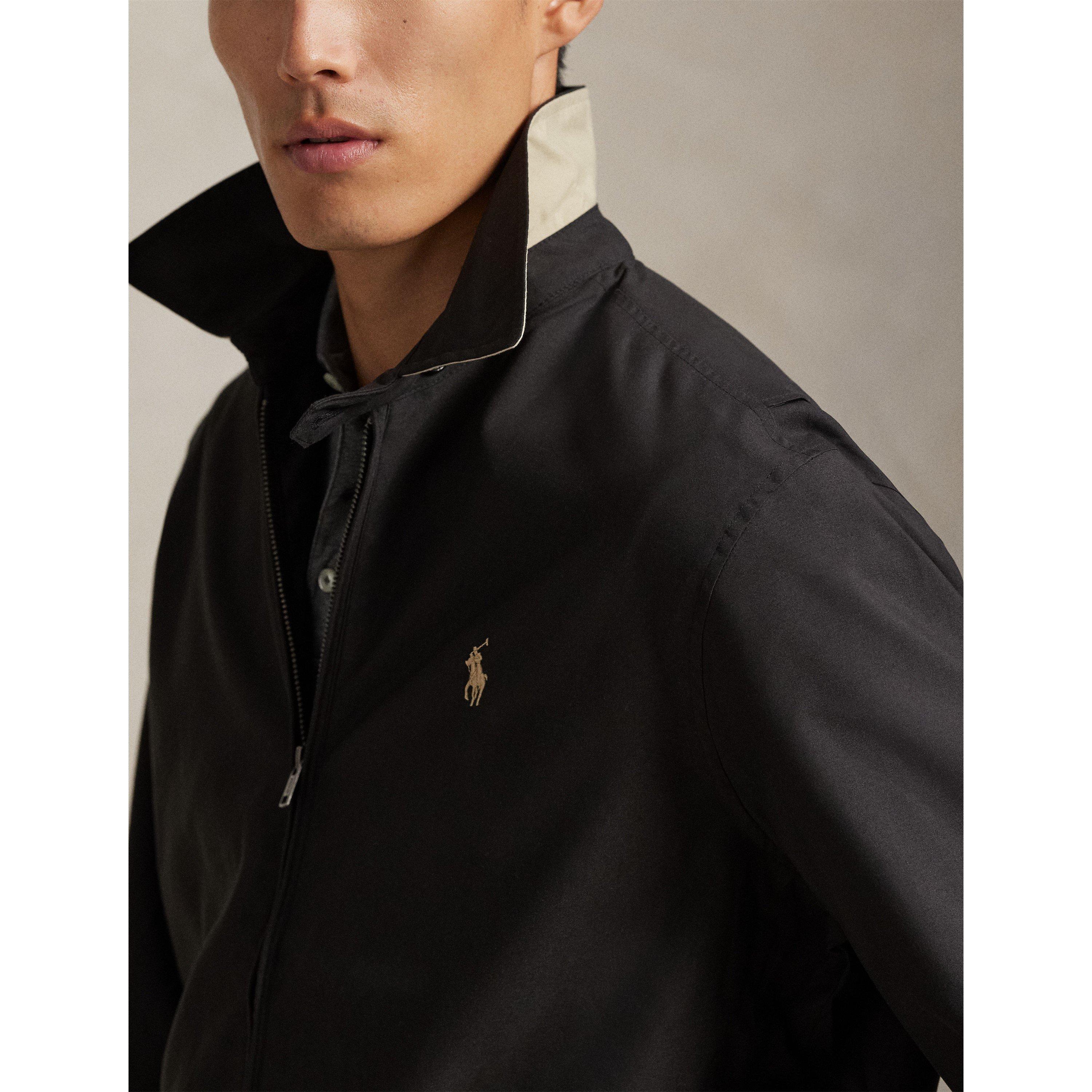 RL Black - Polo Ralph Lauren - Men's Bi-Swing Cotton Water Resistant Harrington Jacket - 5
