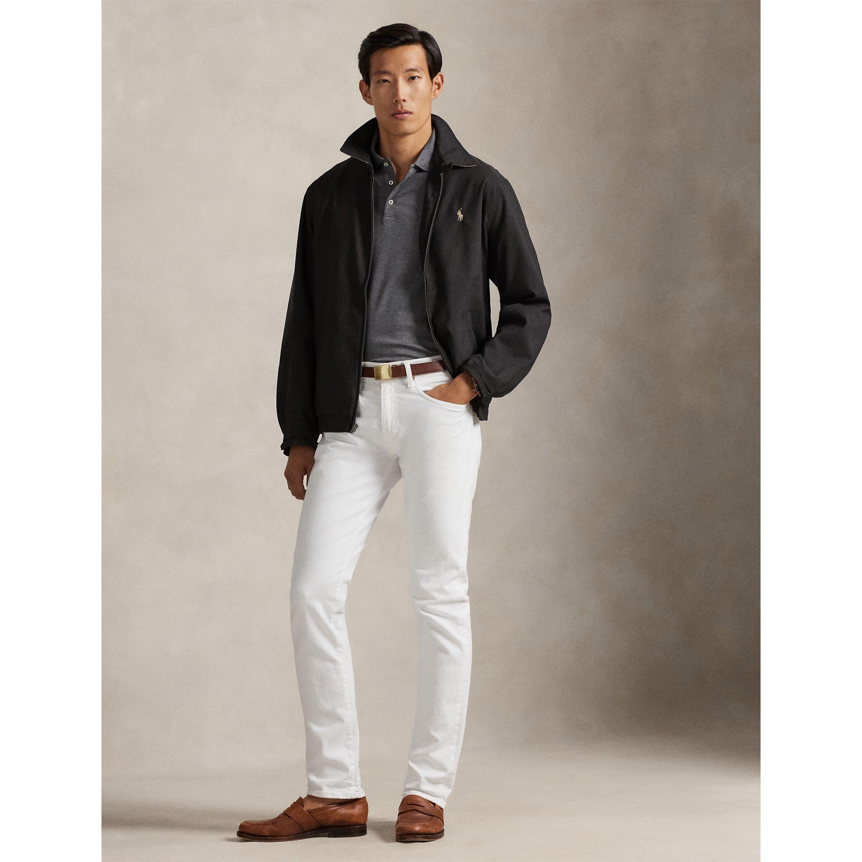 RL Black - Polo Ralph Lauren - Men's Bi-Swing Cotton Water Resistant Harrington Jacket - 6