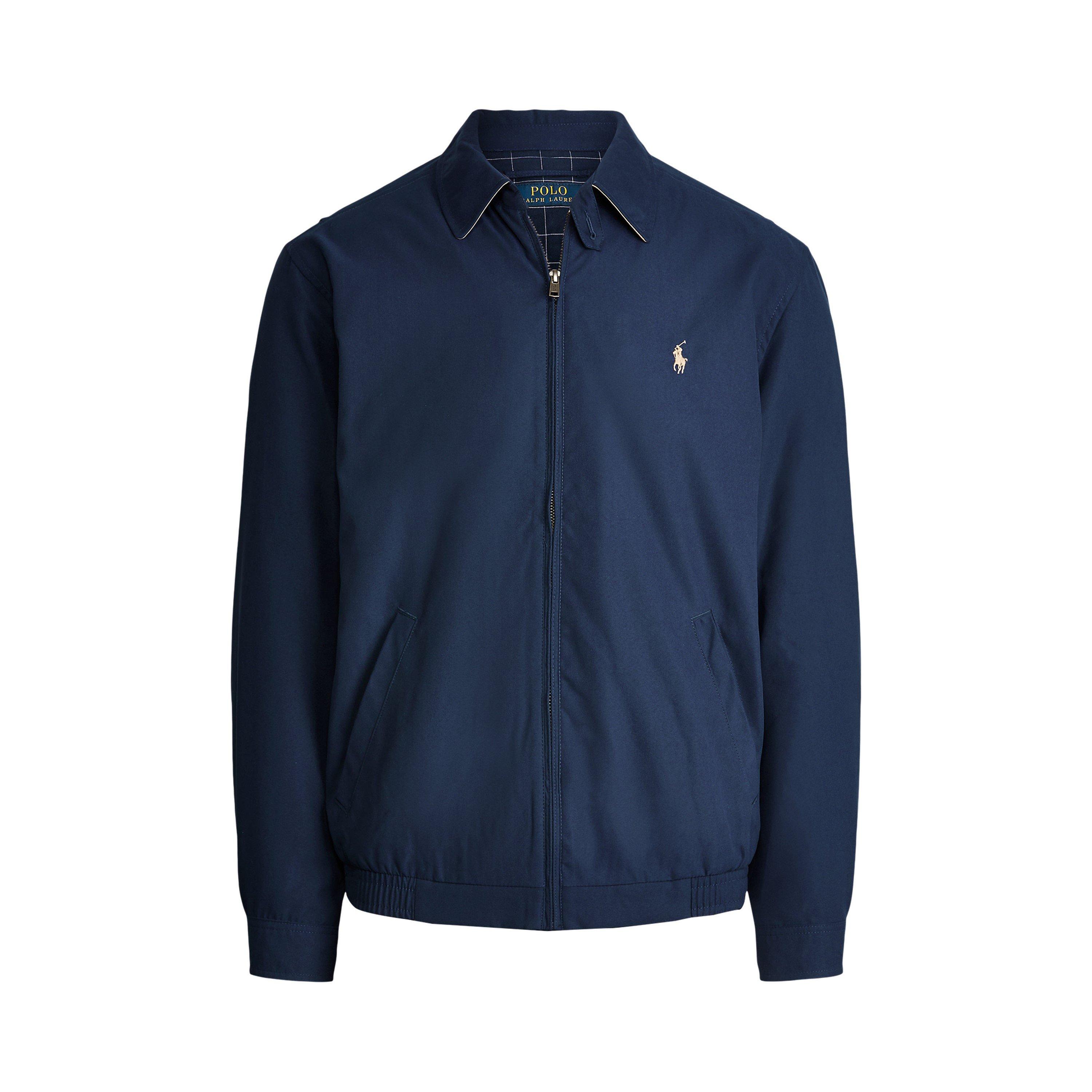 French Navy - Polo Ralph Lauren - Men's Bi-Swing Cotton Water Resistant Harrington Jacket - 1