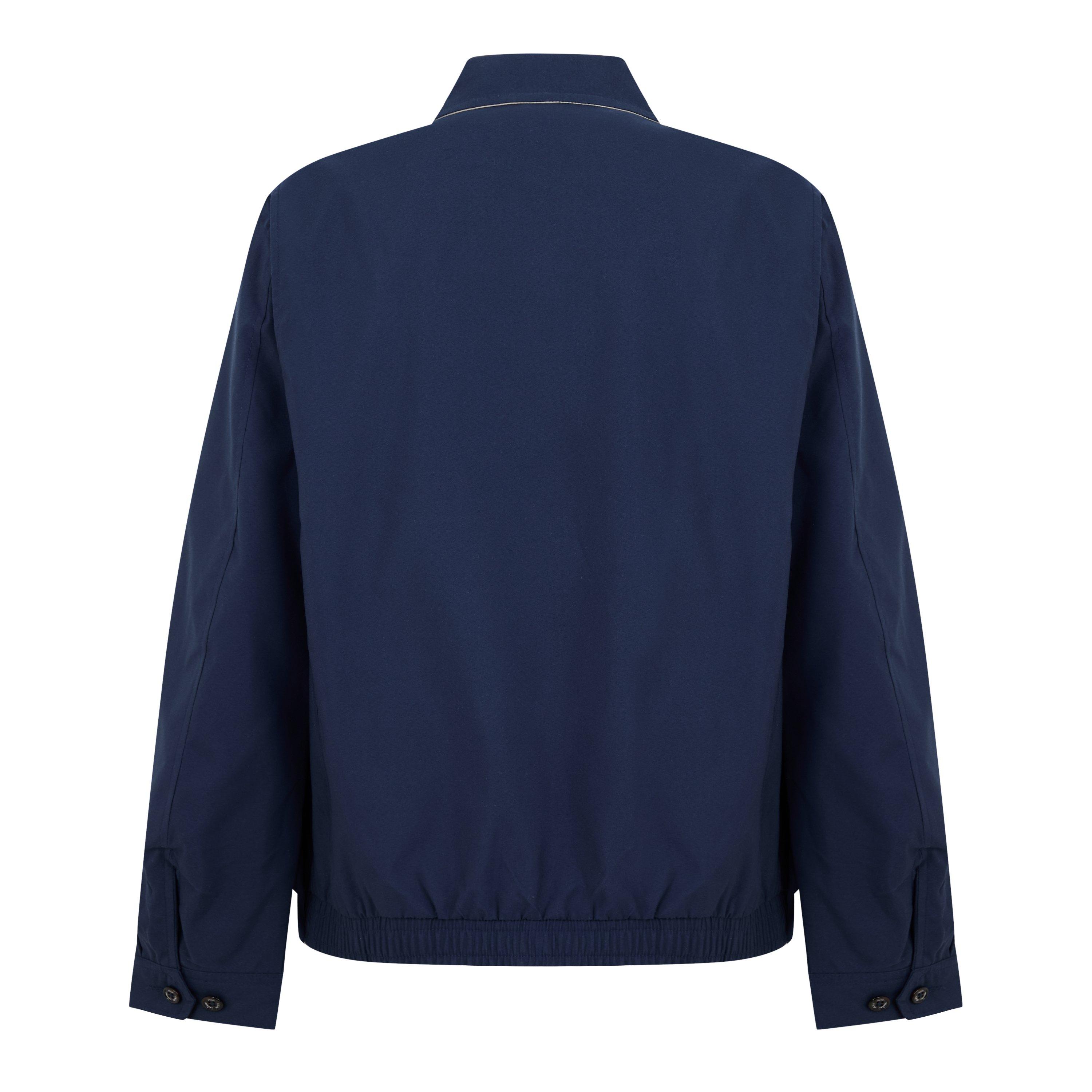 French Navy - Polo Ralph Lauren - Men's Bi-Swing Cotton Water Resistant Harrington Jacket - 8