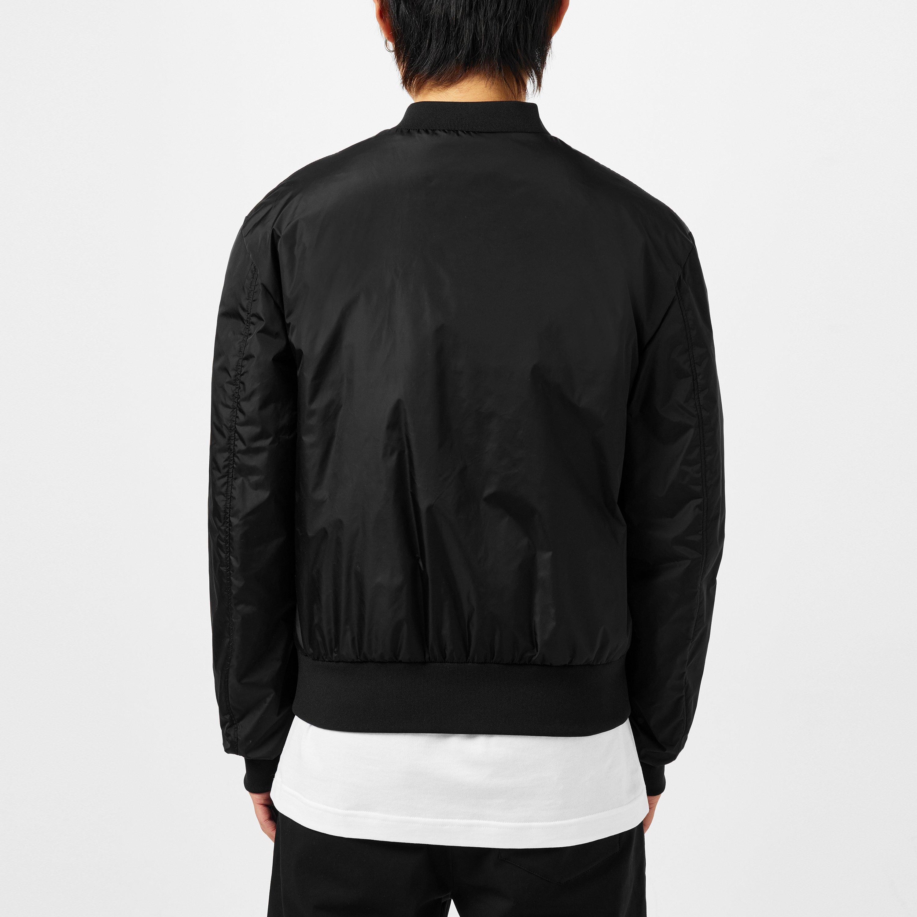 Black - Dolce and Gabbana - Men's Silver Plate Bomber Jacket - 4