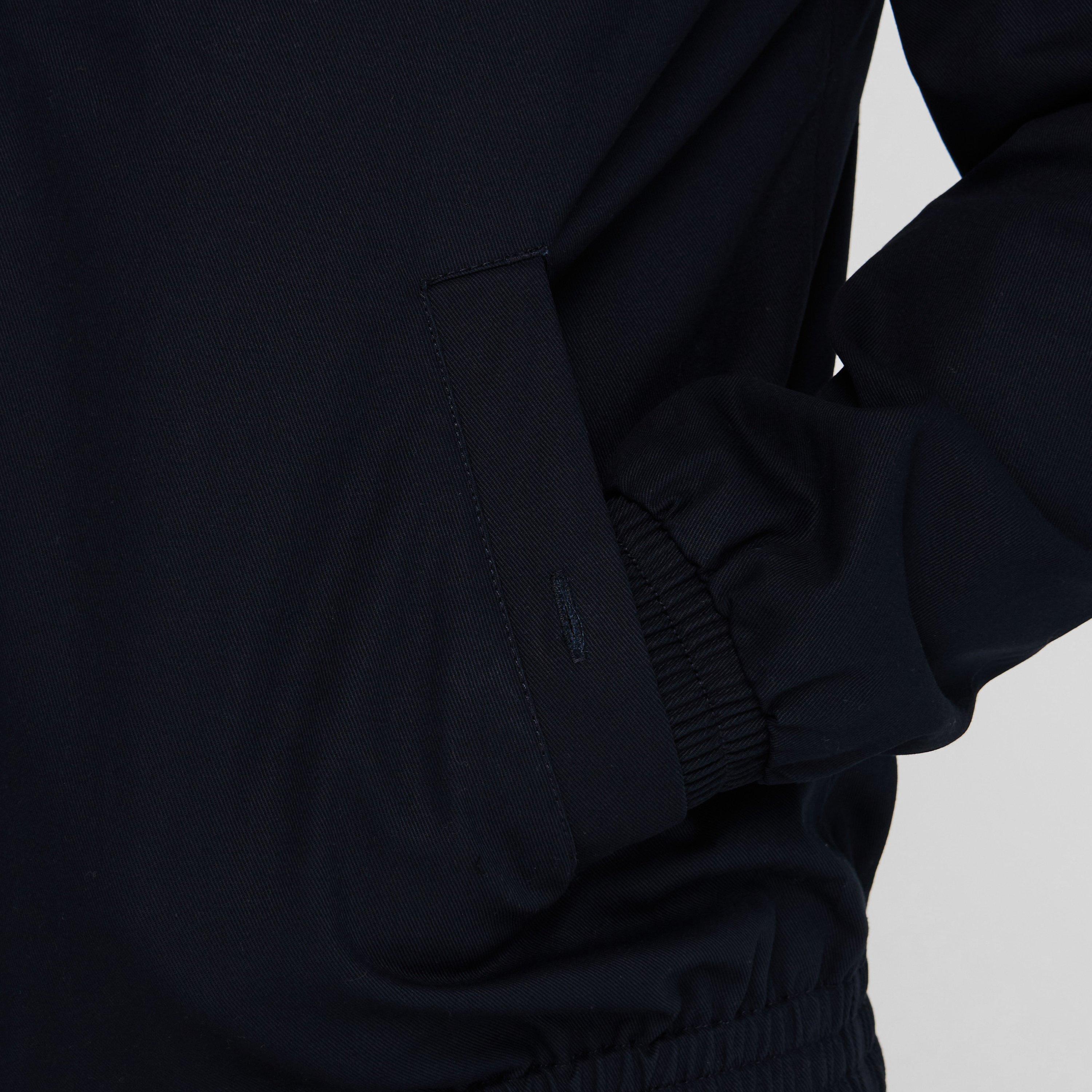 Navy Z271 - Lyle and Scott - Men's  Classic Funnel Neck Long Sleeve Zip Harrington Jacket - 6