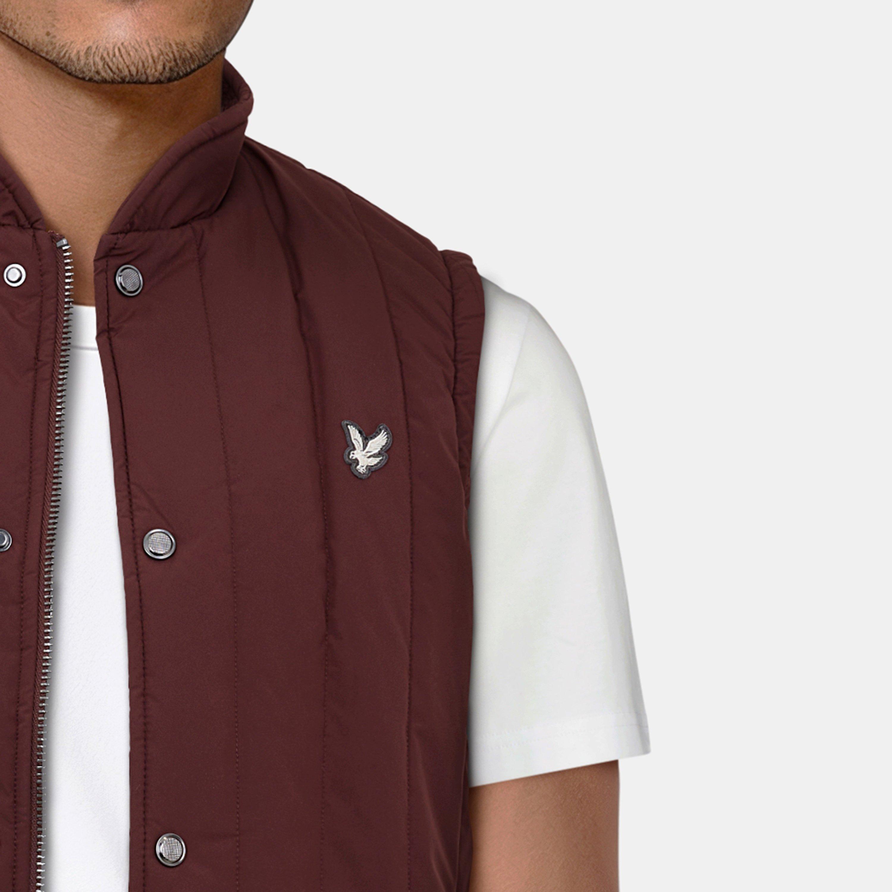 Gomma Rossa X367 - Lyle and Scott - Men's Reversible Insulated Gilet - 9