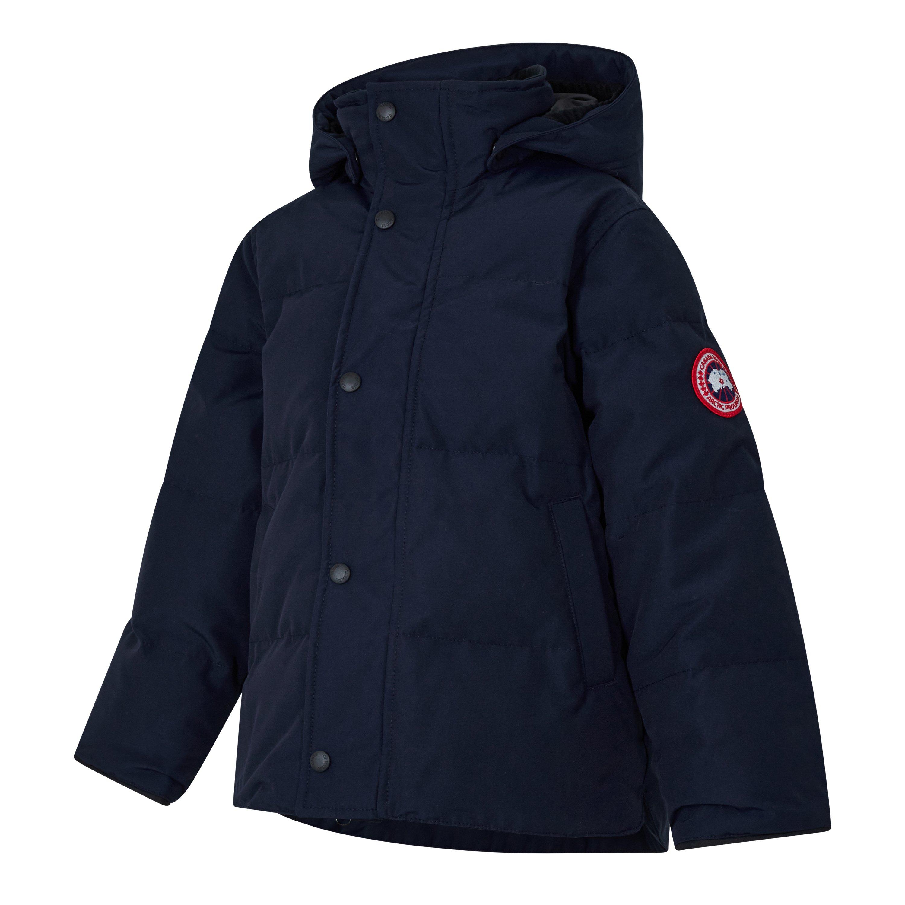 At Navy 63 - Canada Goose - Unisex Kids Snow Owl Arctic Tech Duck Down Water-Repellent Parka - 3