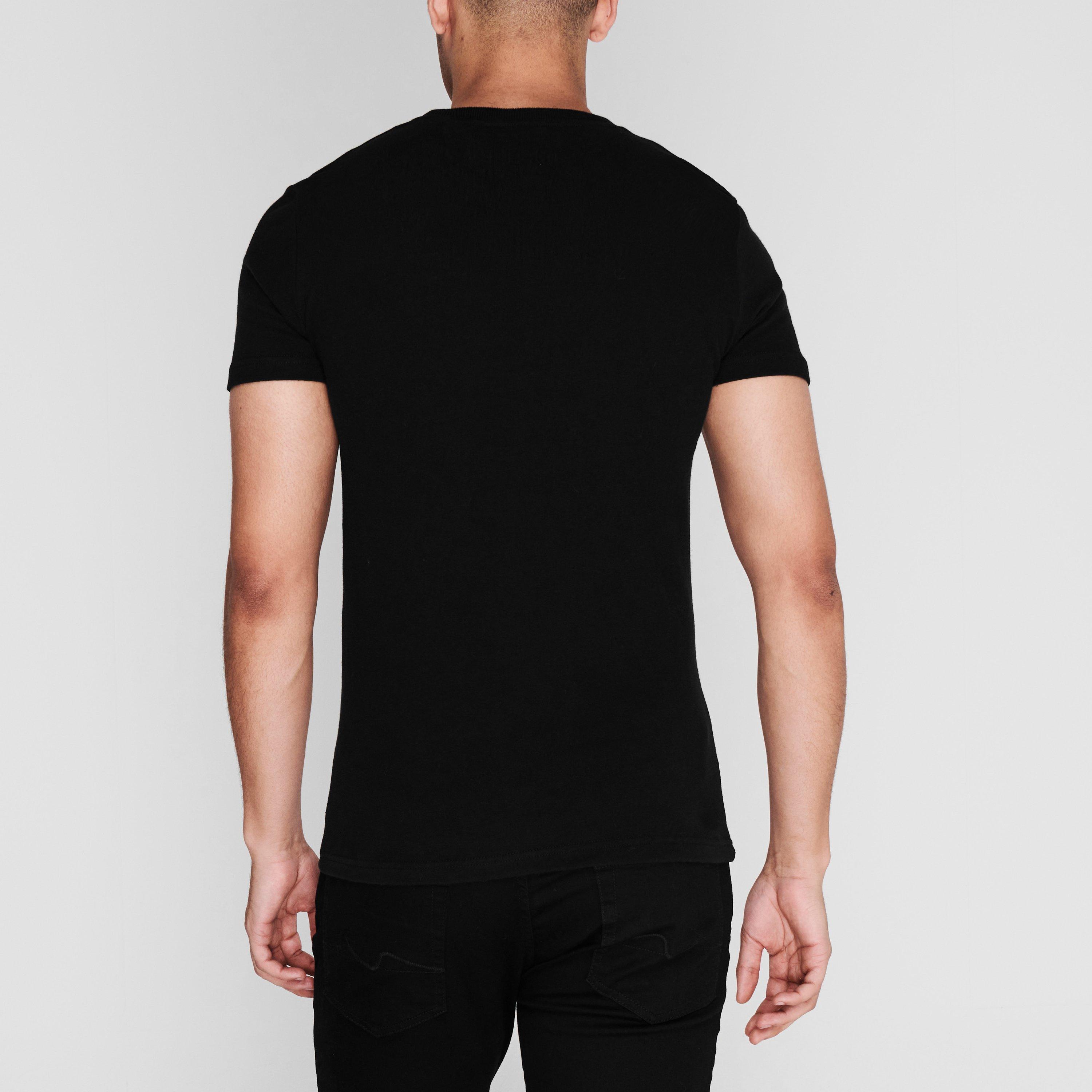Black 02A - Superdry - Classic T Shirt - 3