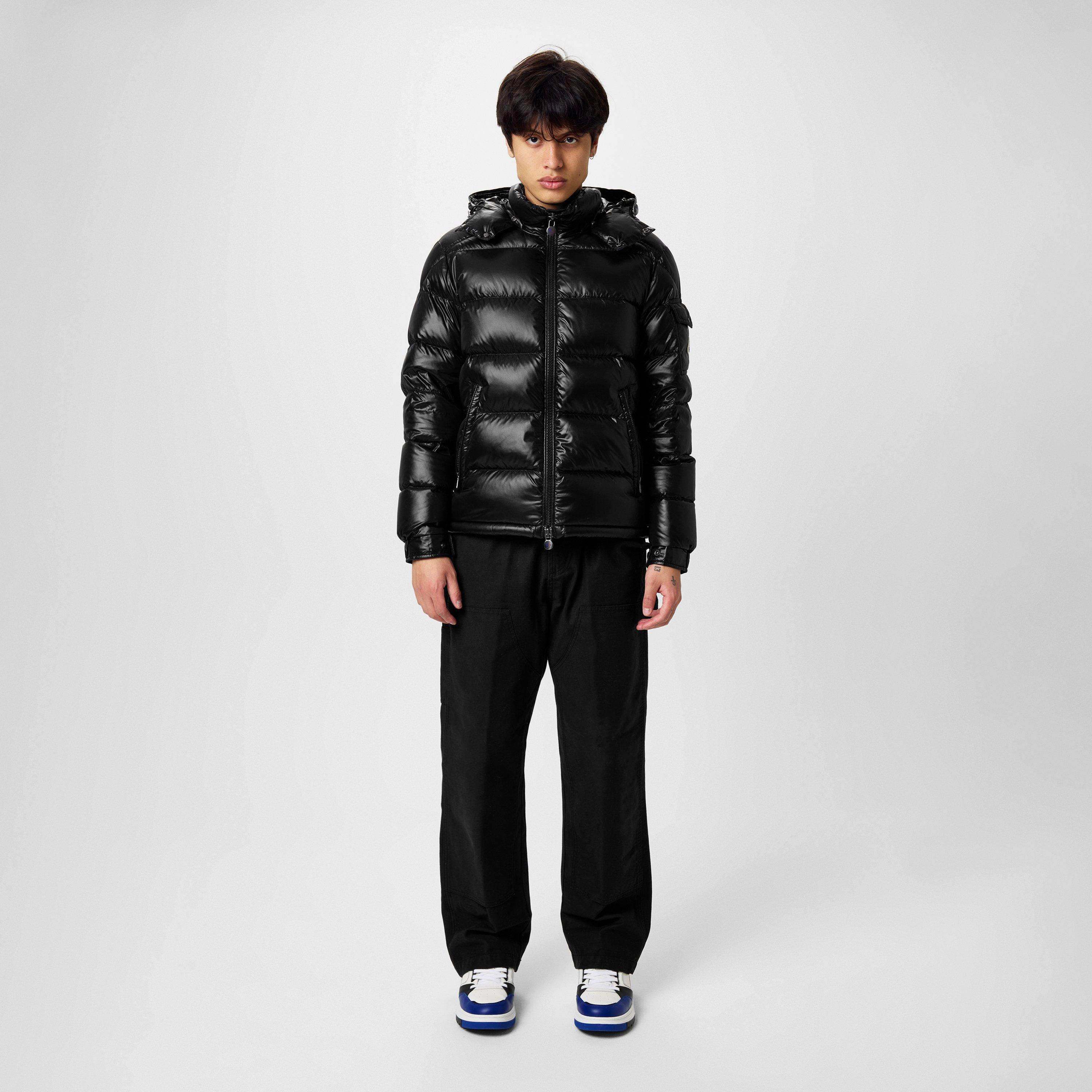 Black 999 - Moncler - Men's Nylon Maya Down Puffer Jacket - 6