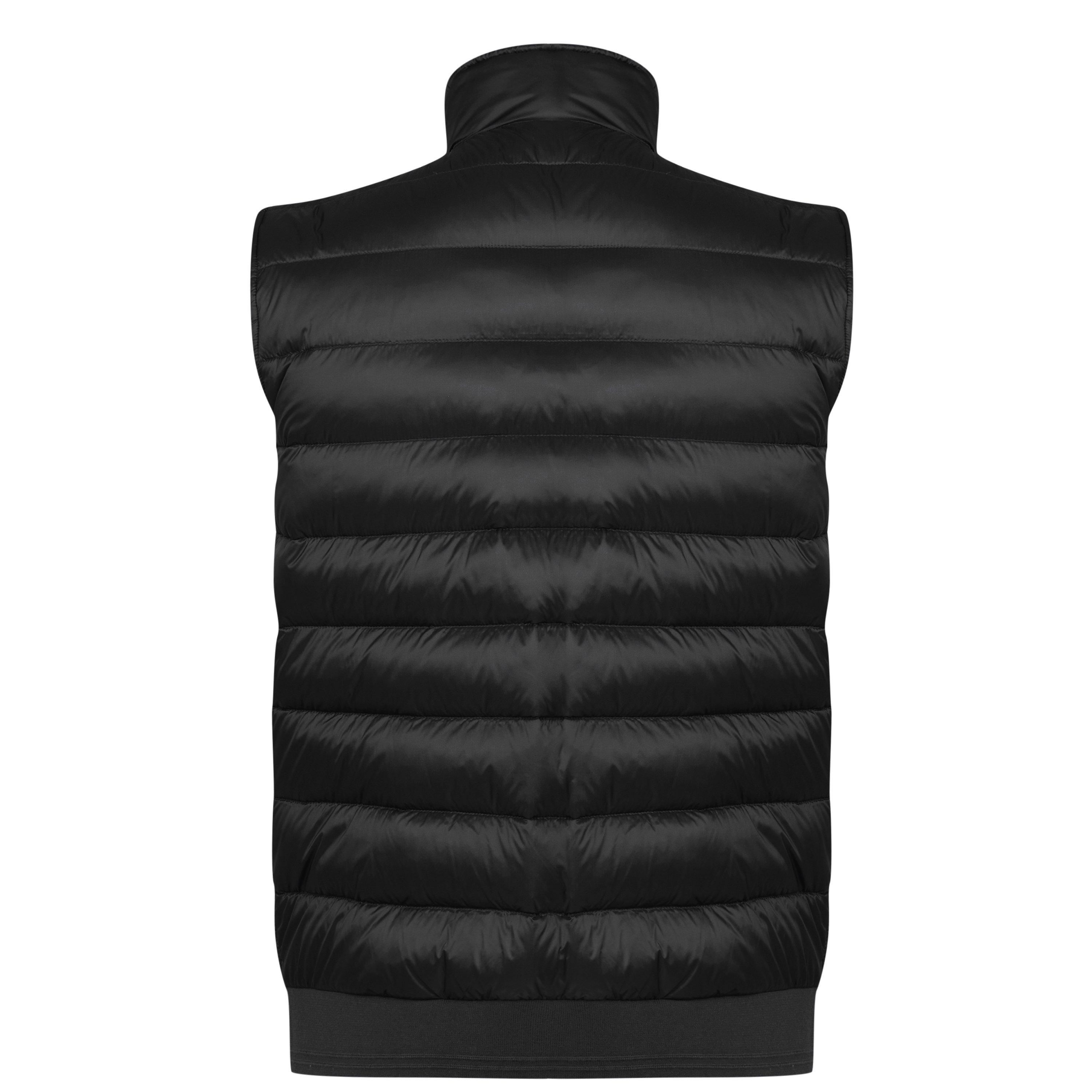 Black - Belstaff - Men's Circuit Water Resistant Duck Down Sleeveless Gilet - 8