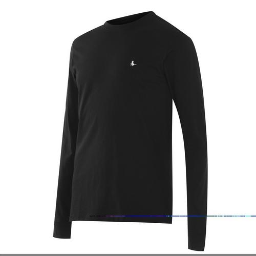 Black - Jack Wills - Sandleford Long Sleeve T-Shirt - 7