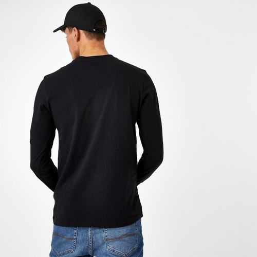 Black - Jack Wills - Sandleford Long Sleeve T-Shirt - 2