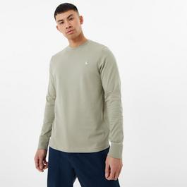 Jack Wills logo-patch hooded sweater Braun