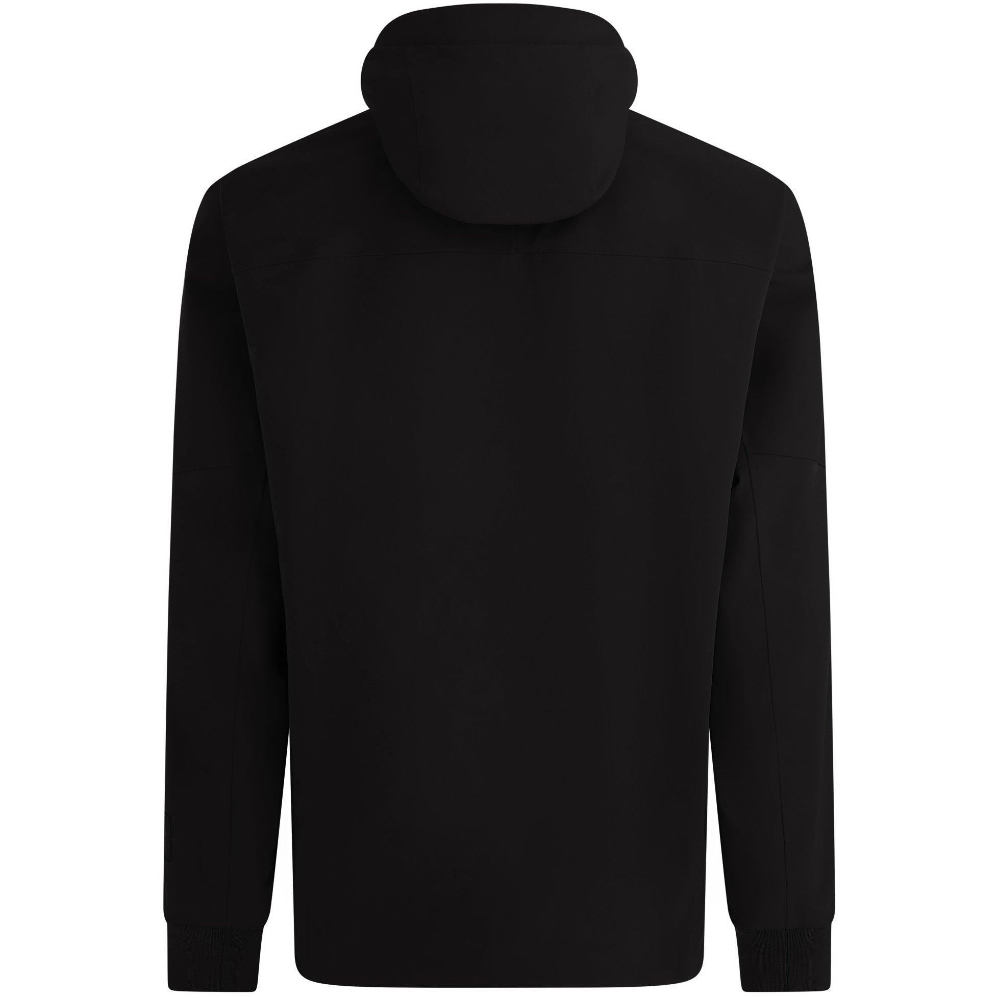 Black 999 - CP Company Metropolis - Men's MetroShell Water Resistant Hooded Long Sleeve Softshell Jacket - 6