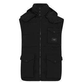 Dolce and Gabbana Plate Hood Gilet