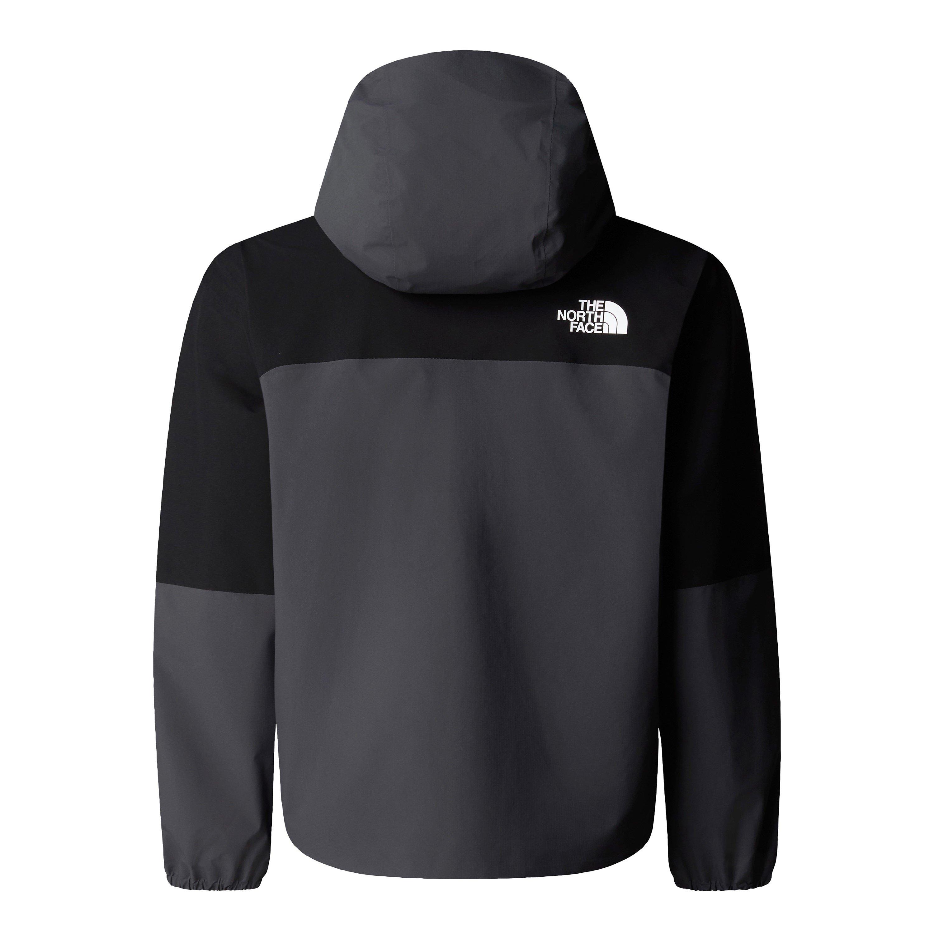 Black Grey Kt0 - The North Face - Hike Packable Shell Junior Boys - 2