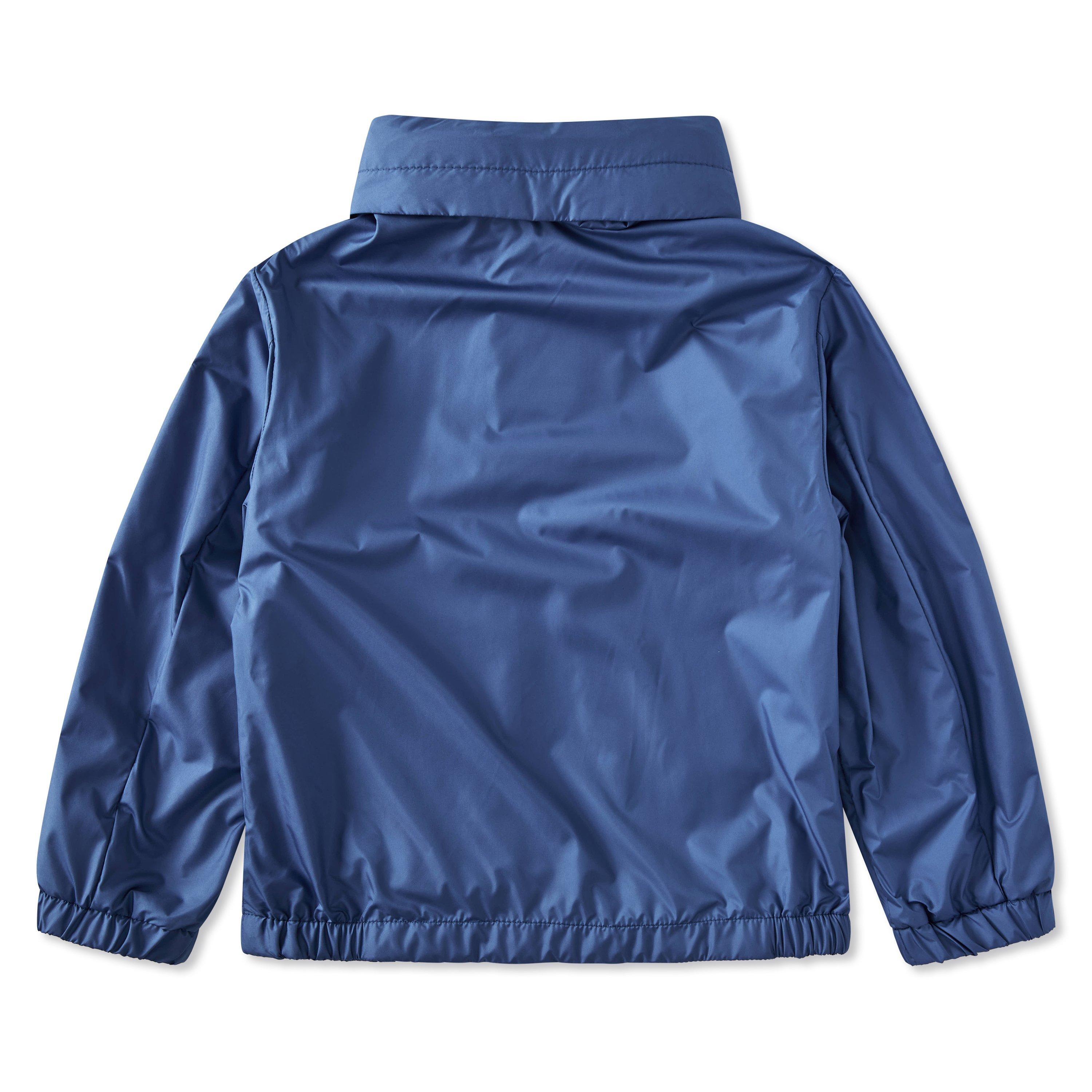 Blue 722 - Moncler - Kids' Warne Windbreaker Wind Resistant Long Sleeve Rain Anorak - 2