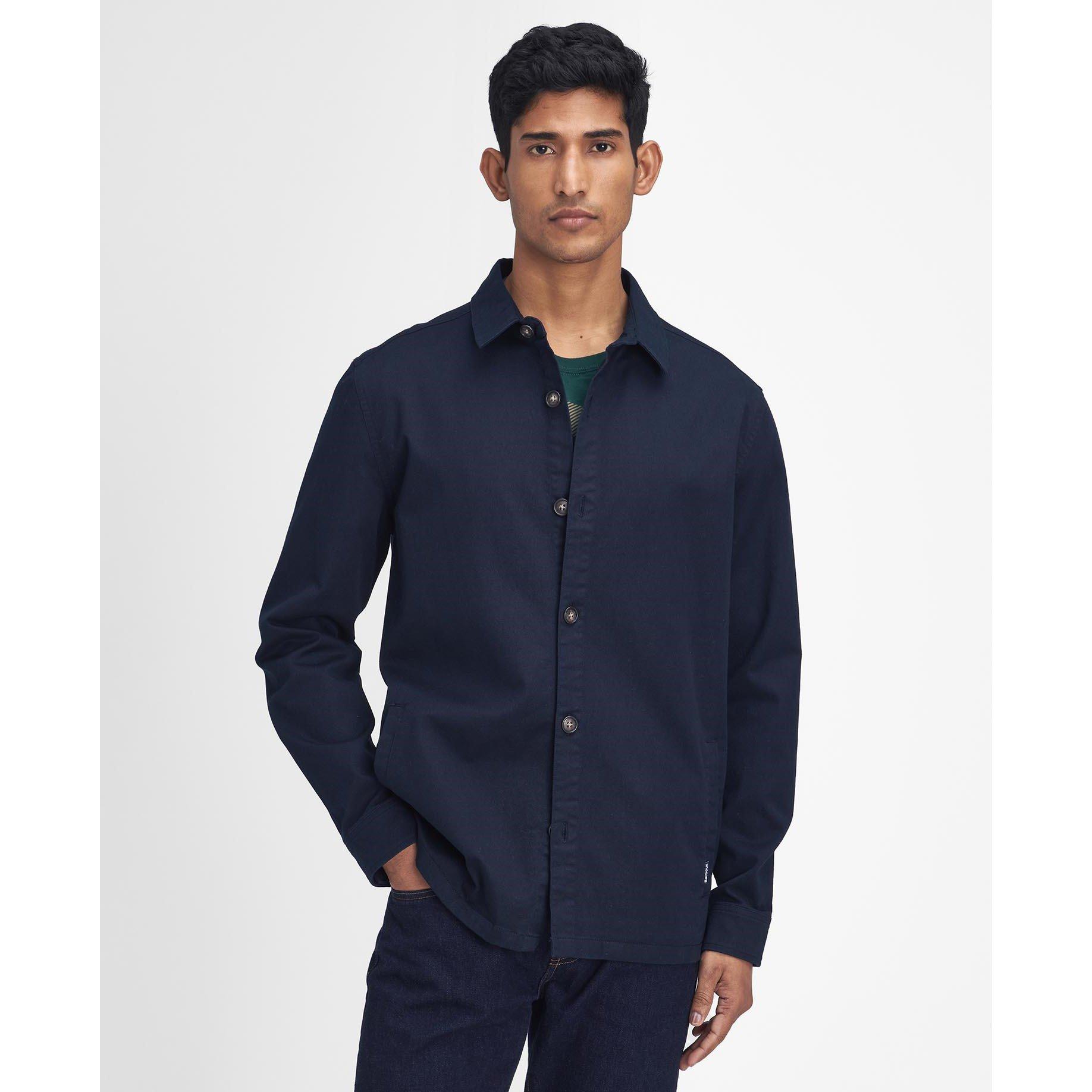 Dark Navy NY74 - Barbour - Ruxton Tailored Overshirt - 1