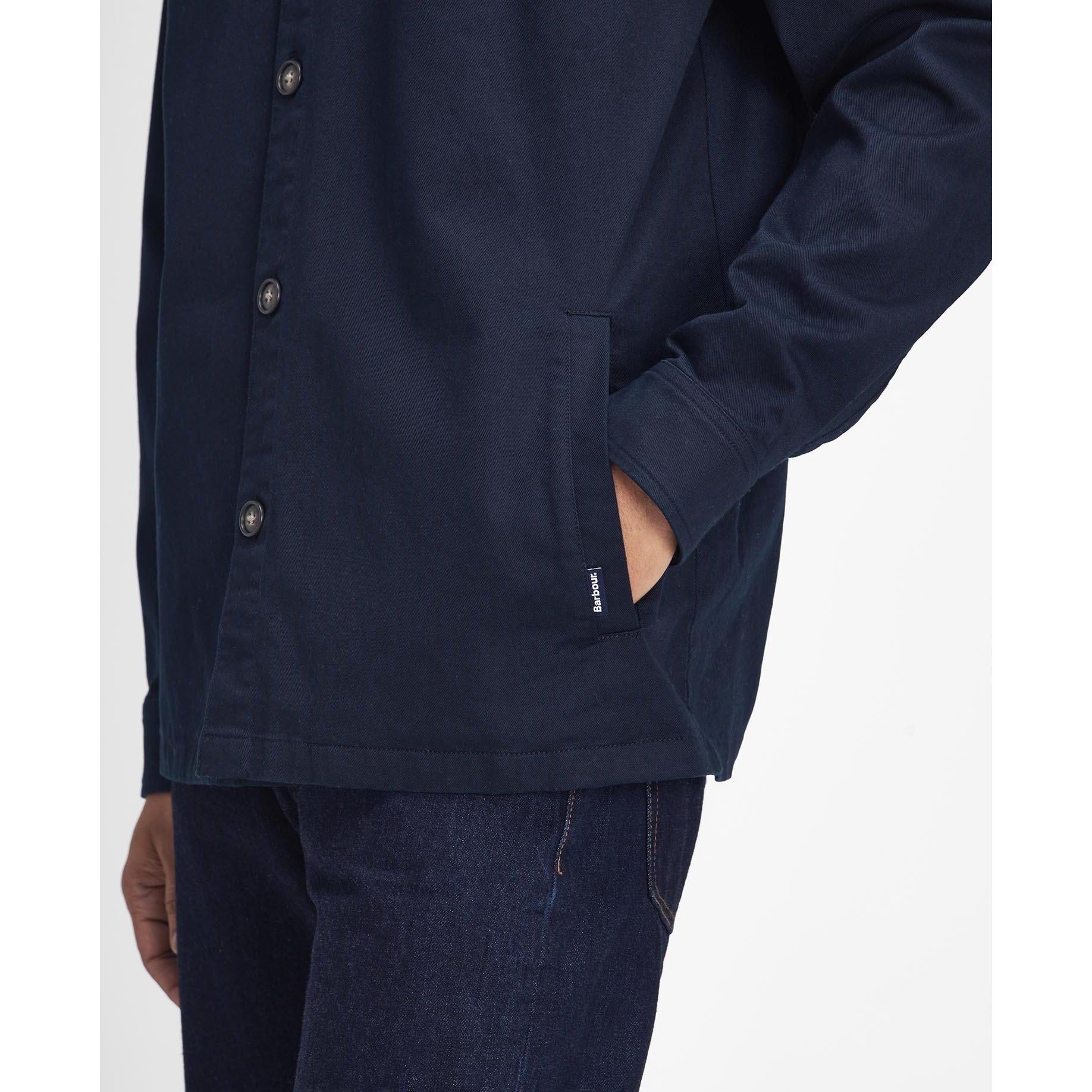 Dark Navy NY74 - Barbour - Ruxton Tailored Overshirt - 5