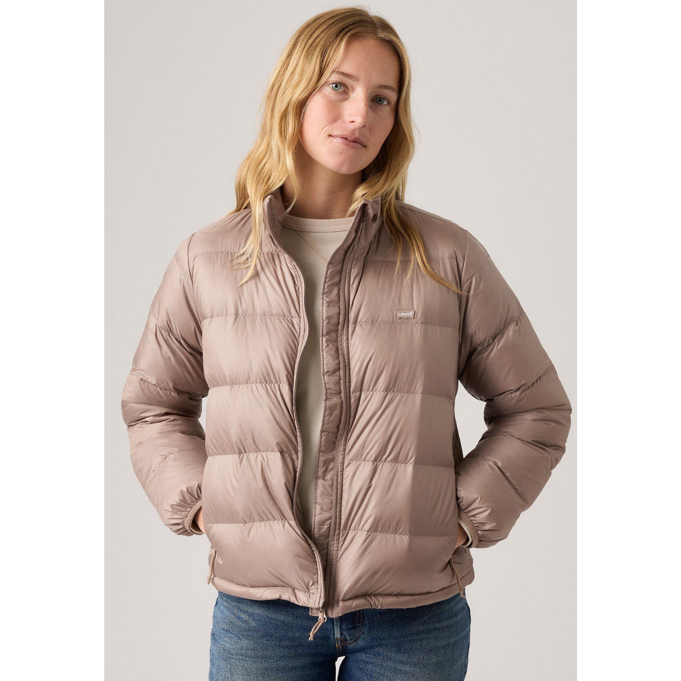 Taupe Gray - Levis - Women's Polly Packable Water-Resistant Softshell Jacket - 5