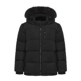 SoulCal 2 Zip Bubble Jacket Junior