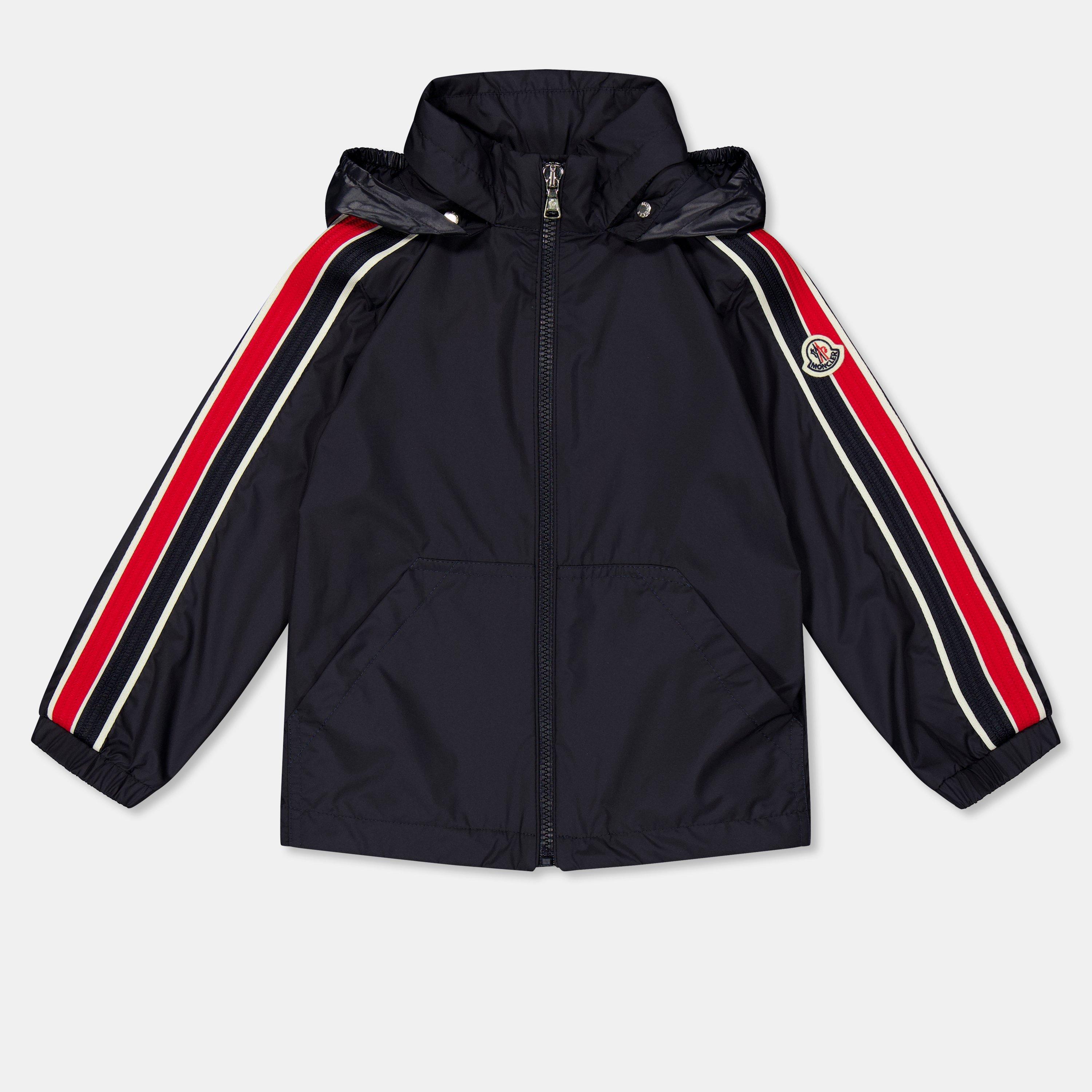 Navy 778 - Moncler - Kids' Nikki Waterproof Hooded Rain Anorak - 1