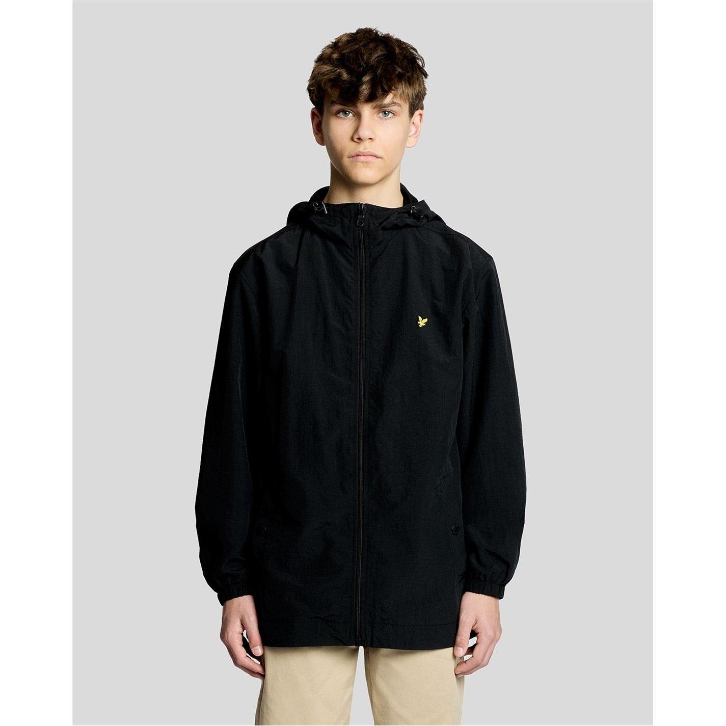 Noir - Lyle and Scott - Kids Rain Anorak Jacket - 1