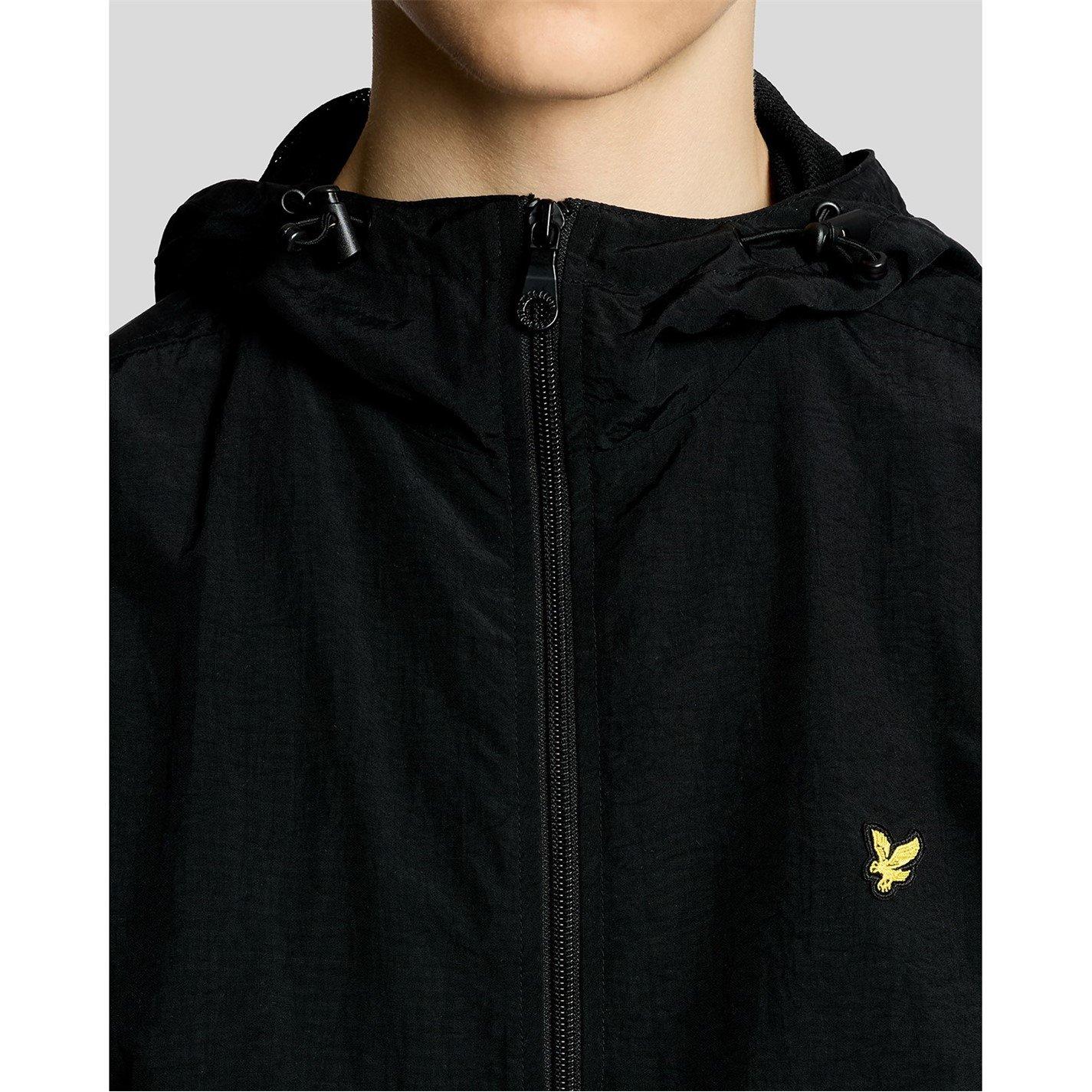 Noir - Lyle and Scott - Kids Rain Anorak Jacket - 4