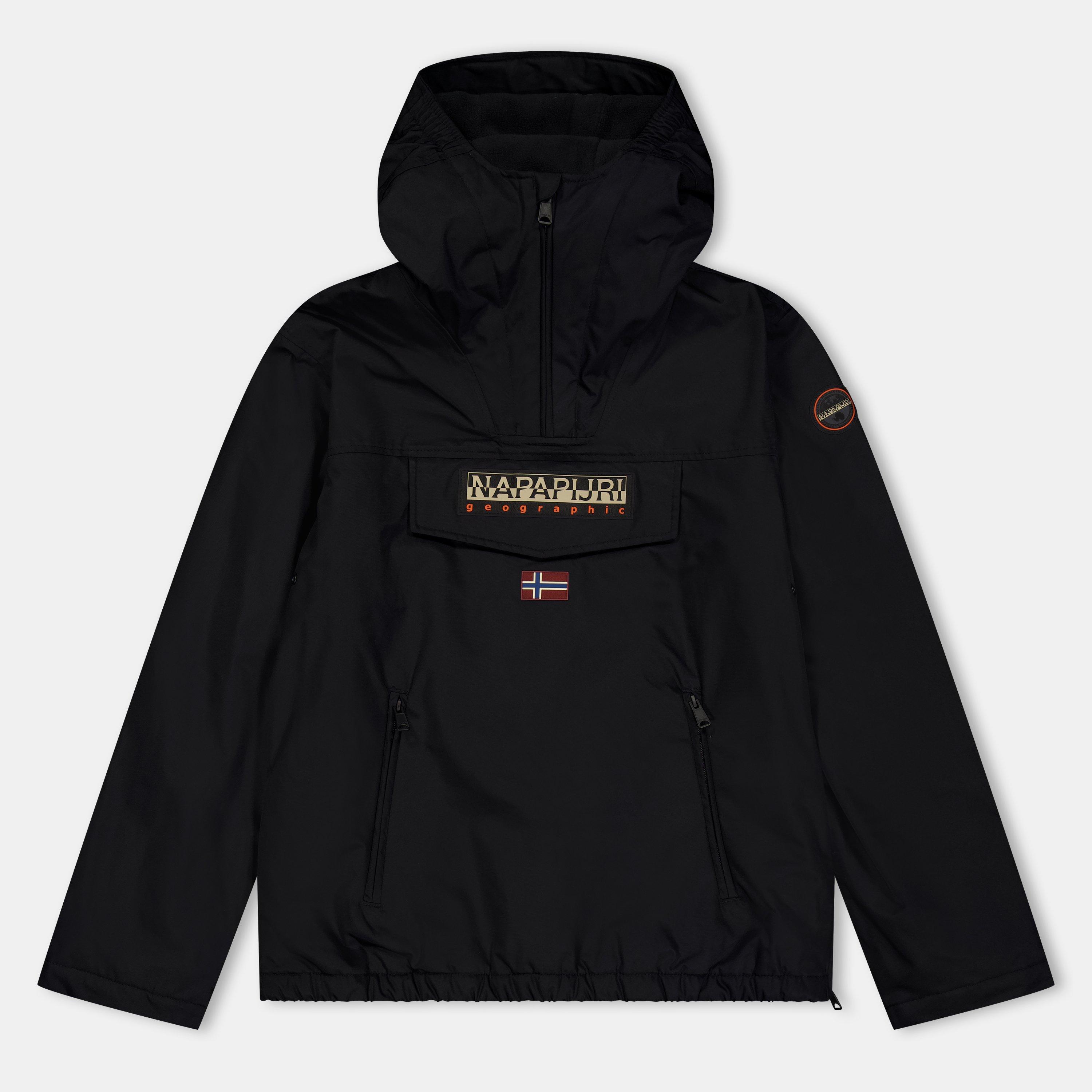 Black Beaut 941 - Napapijri - Kids' Rainforest Next Winter Waterproof Rain Anorak - 1
