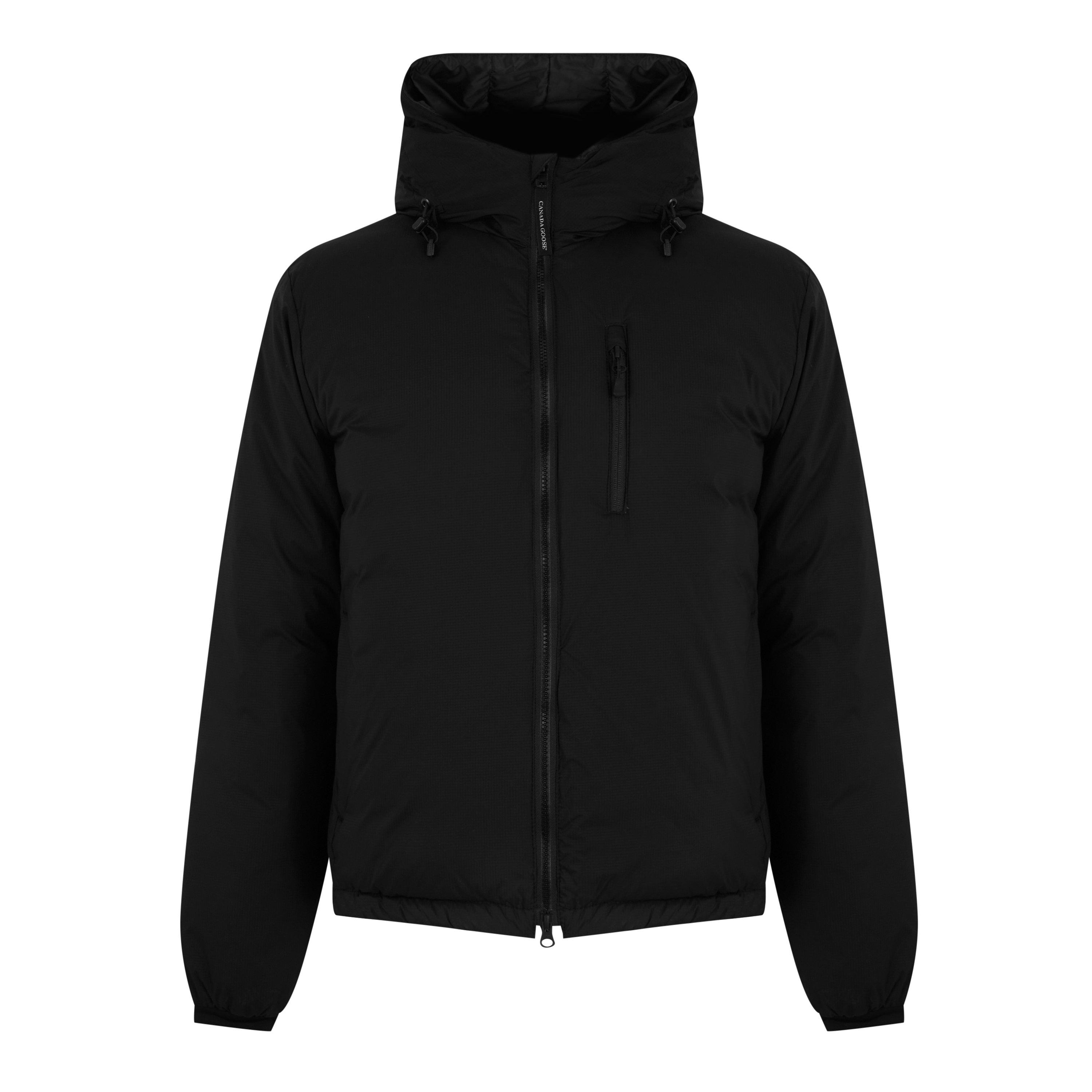 Black 61 - Canada Goose - Men's Lodge Down 750-Fill DWR Wind Resistant Hooded Short Puffer Jacket - 1