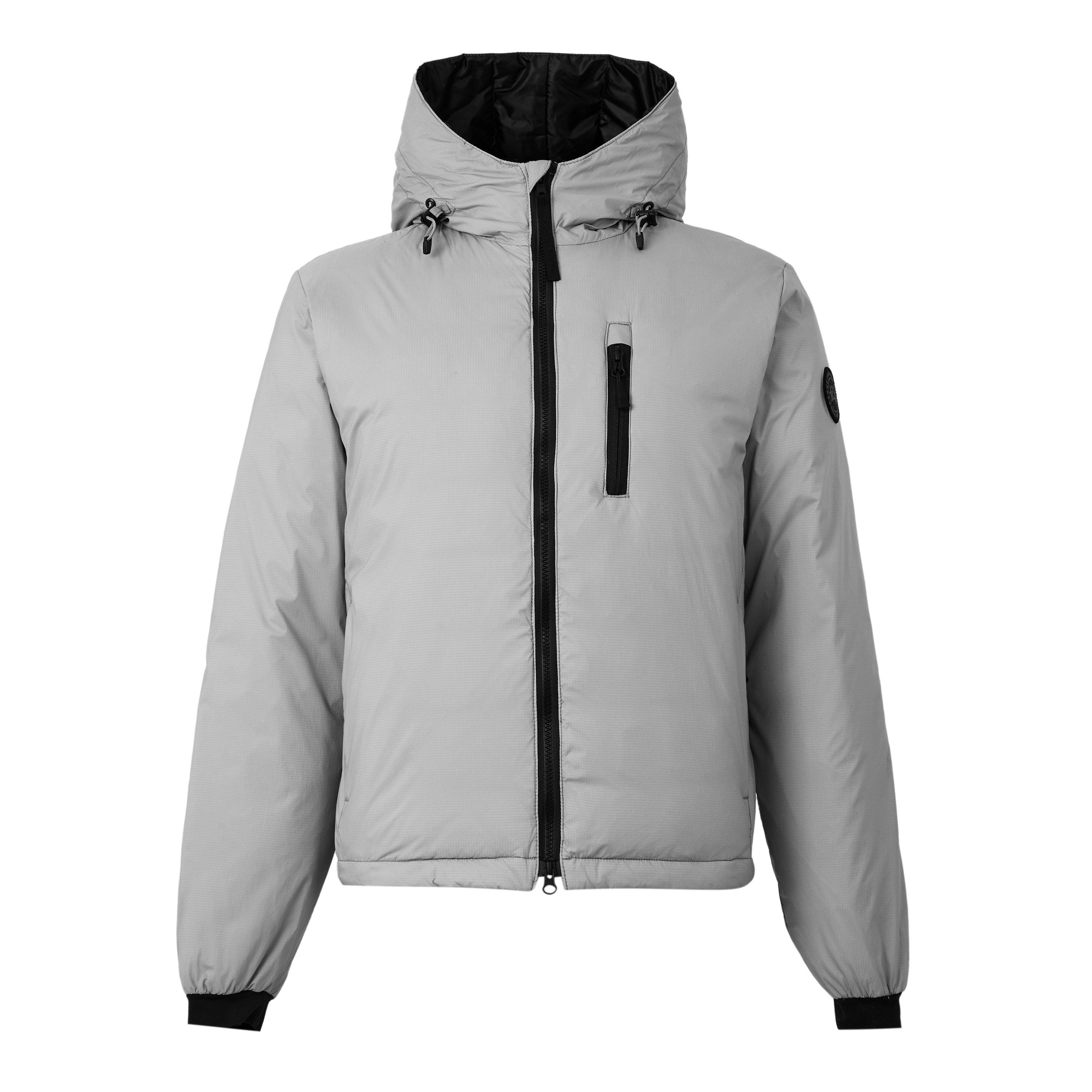 Canada Goose Men's Lodge Down 750-Fill DWR Wind Resistant Hooded Short Puffer Jacket