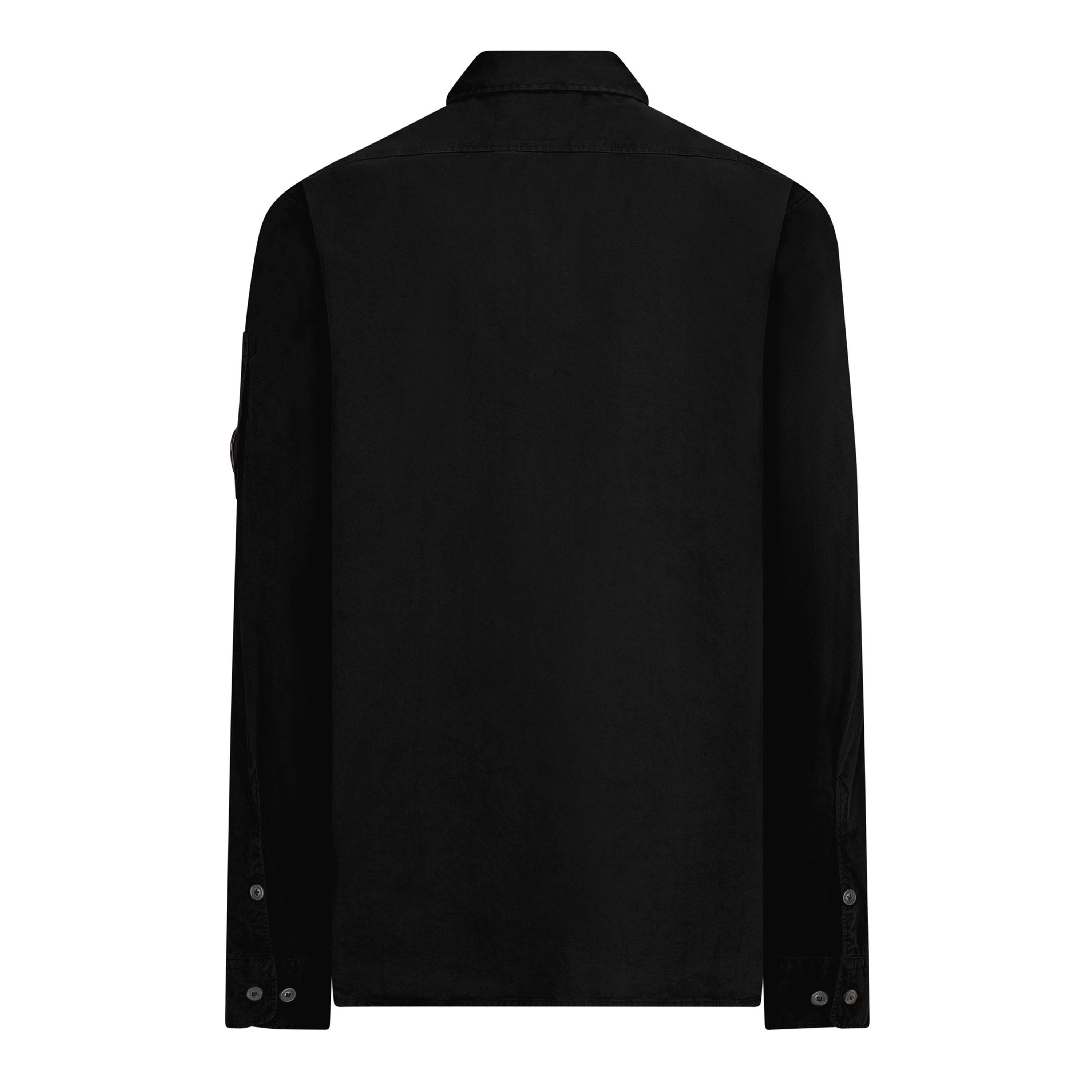 Black 999 - CP Company - Men's Lens Double Chest Overshirt - 8