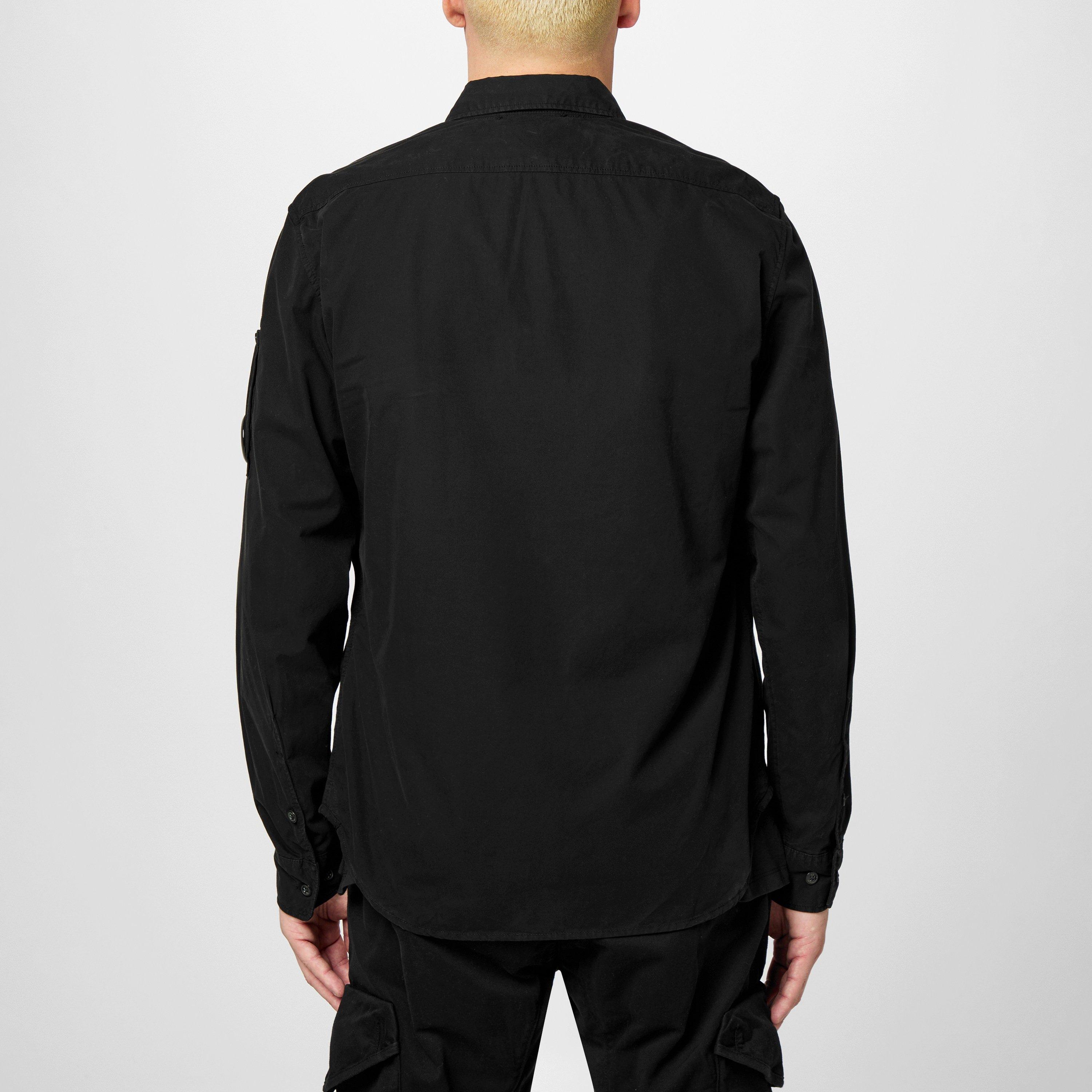 Black 999 - CP Company - Men's Lens Double Chest Overshirt - 4