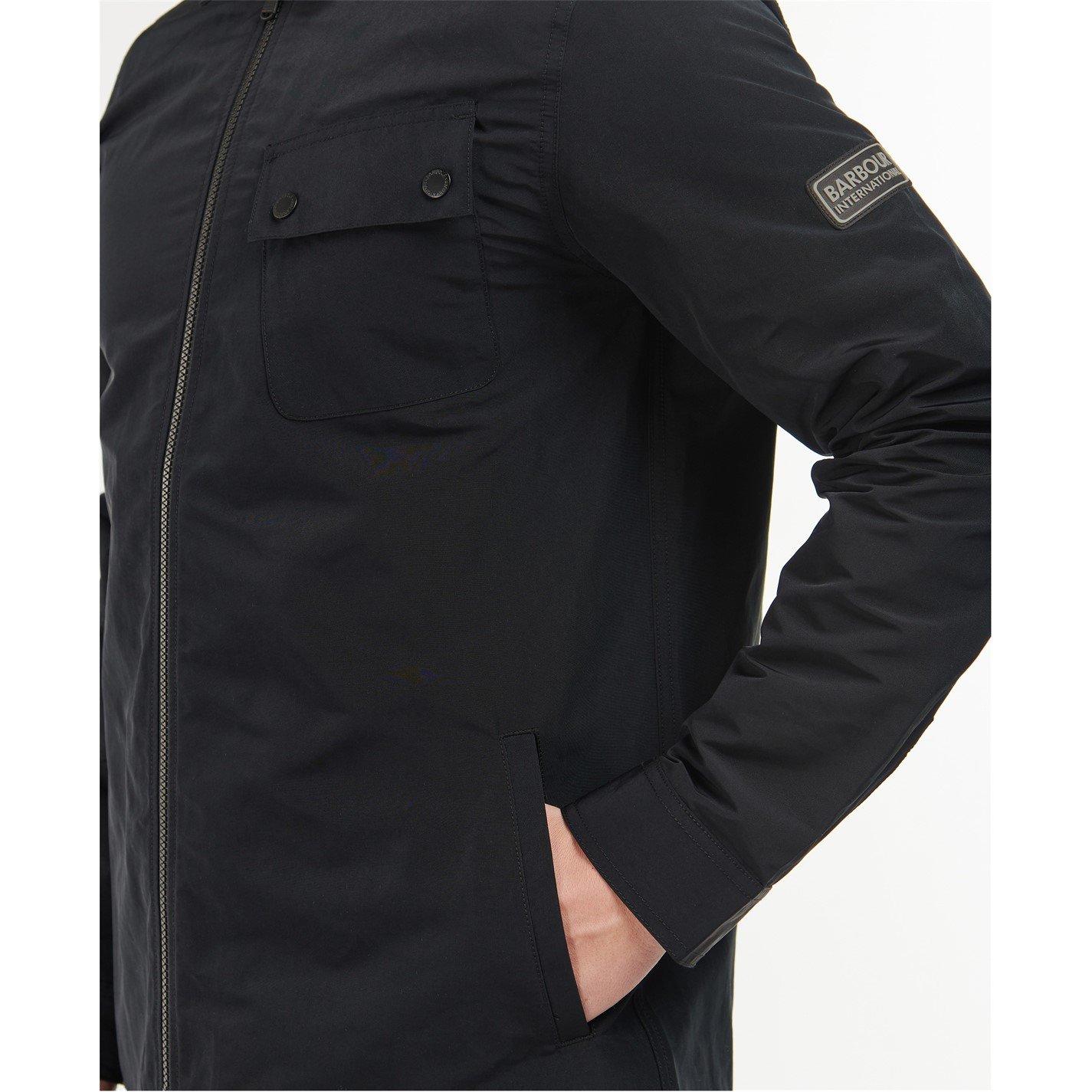 Black BK31 - Barbour International - Skyline Overshirt - 5