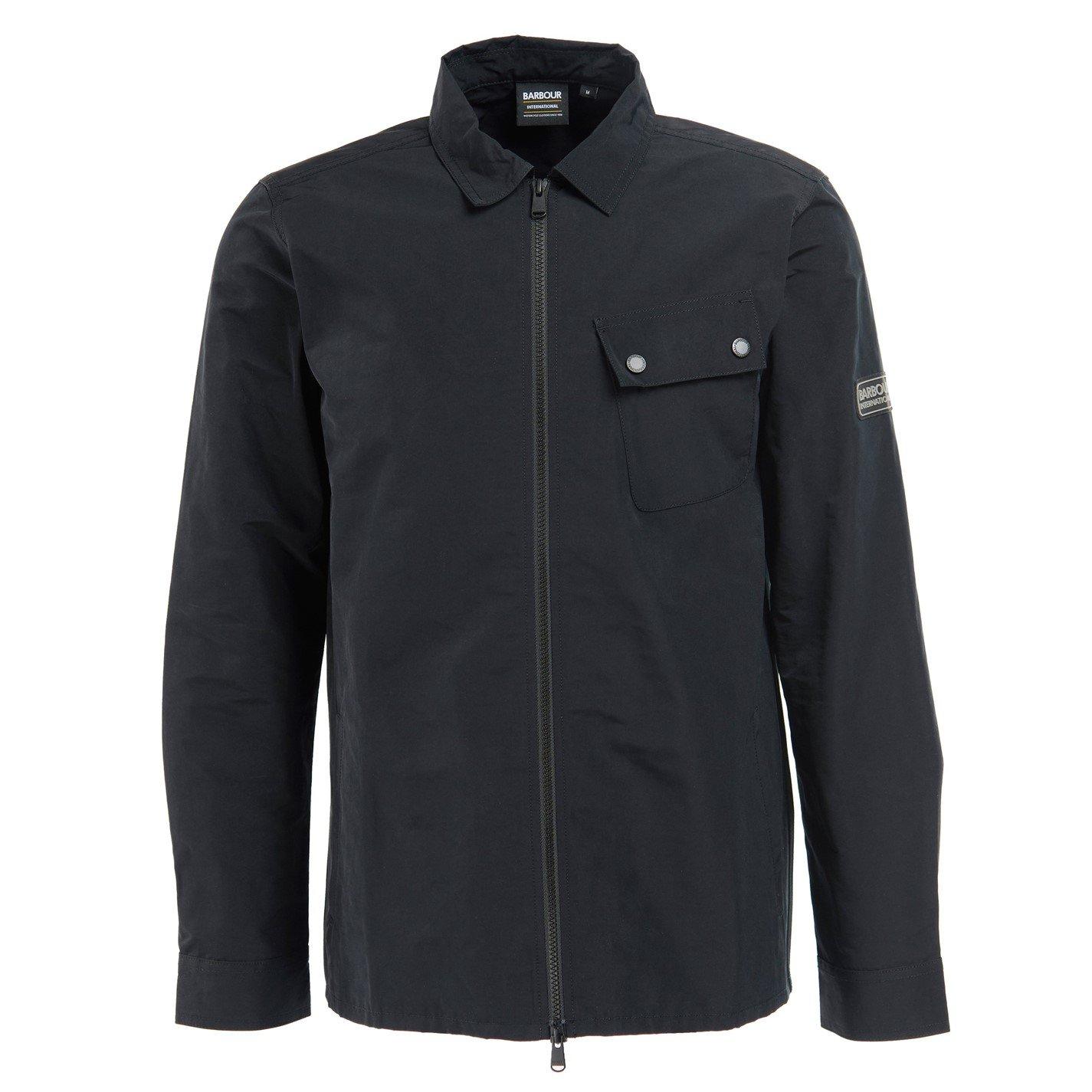 Black BK31 - Barbour International - Skyline Overshirt - 8