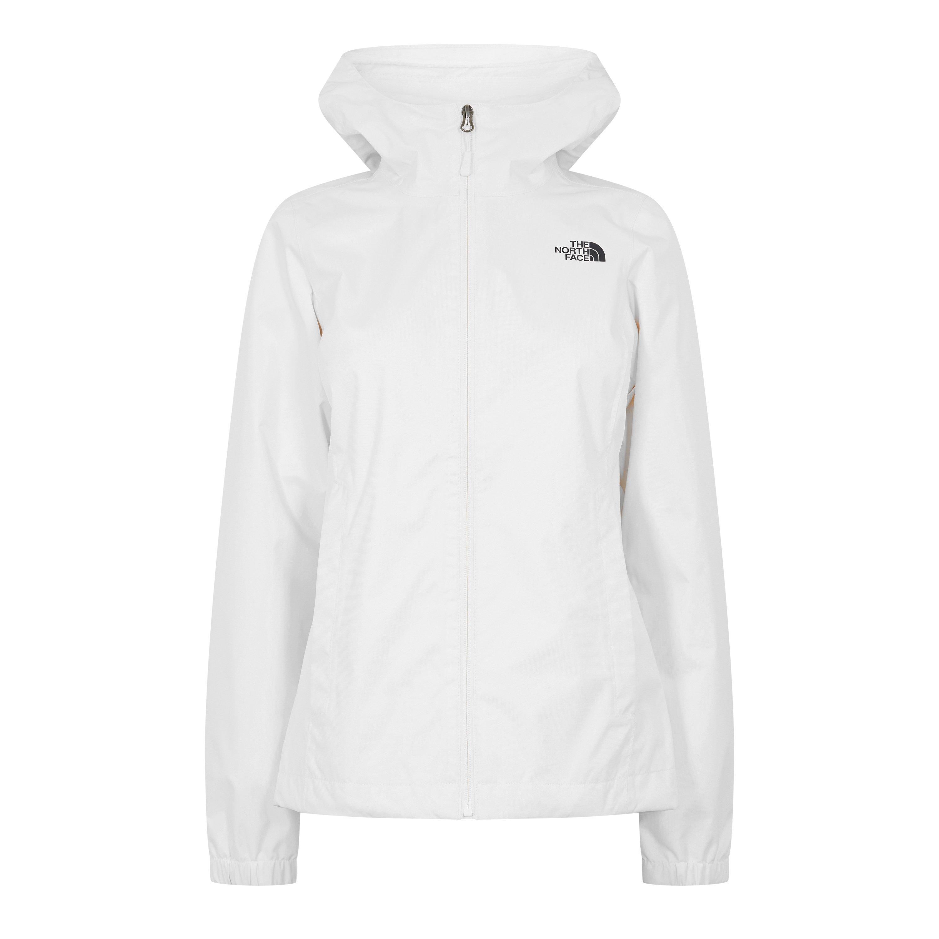 The North Face Women's Quest Hooded Dryvent Waterproof Jacket - White Dune - 16 (XL)
