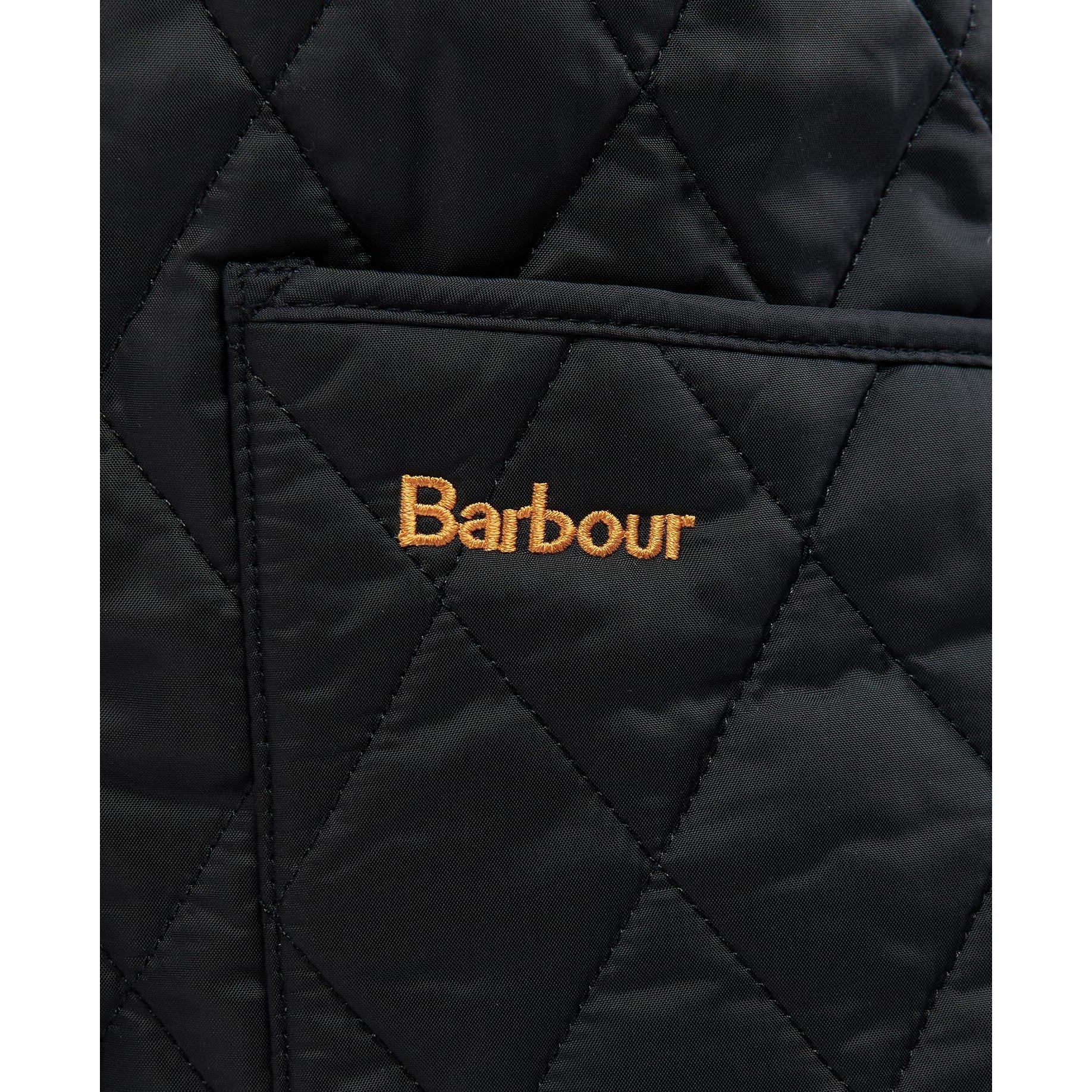Black - Barbour - Women's Annandale Diamond Quilted Long Sleeve Hip Length Jacket - 5