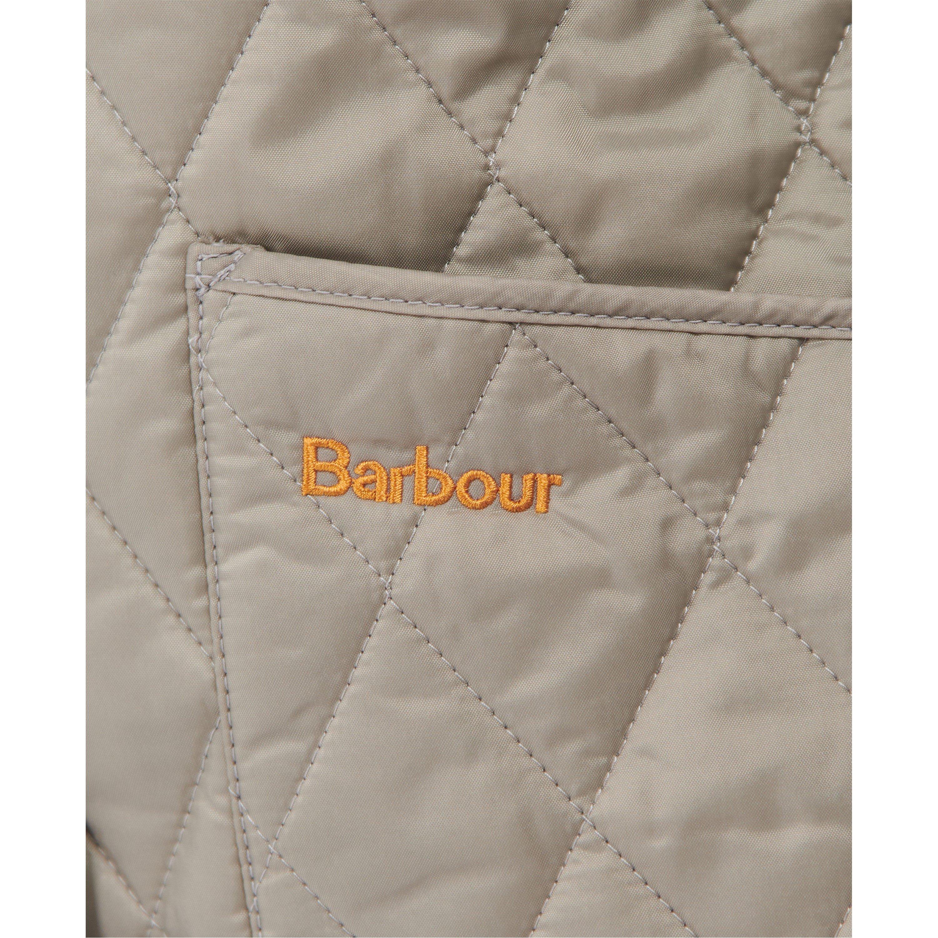 Doeskin - Barbour - Womens Annandale Diamond Quilted Long Sleeve Hip Length Jacket - 6