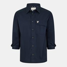 Lyle and Scott Brushed Overshirt
