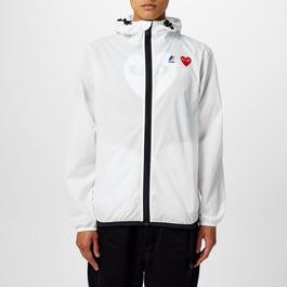 Comme des Garcons PLAY X K-Way Full Zip Jacket