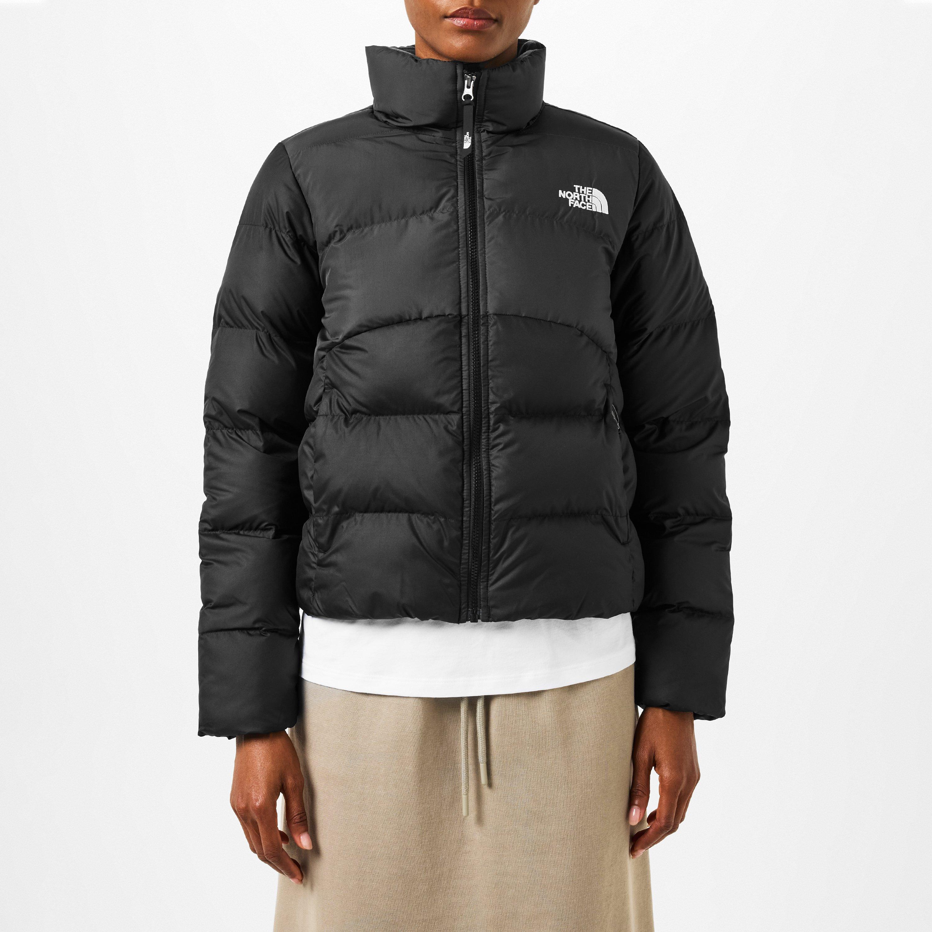 JK3 Schwarz - The North Face - Women's Saikuru Water and Wind Resistant Oversized Fit Short Puffer Jacket - 3