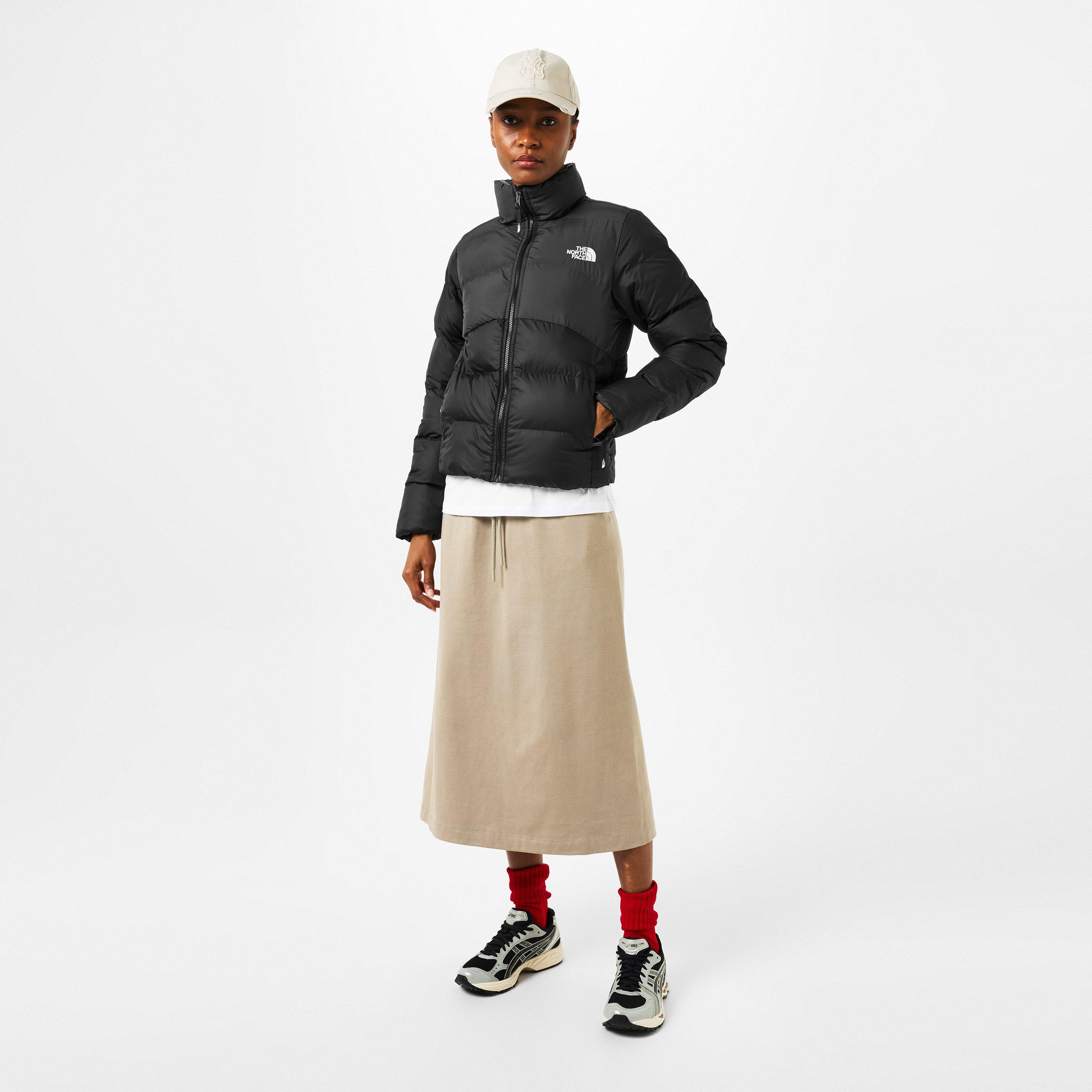 JK3 Schwarz - The North Face - Women's Saikuru Water and Wind Resistant Oversized Fit Short Puffer Jacket - 6