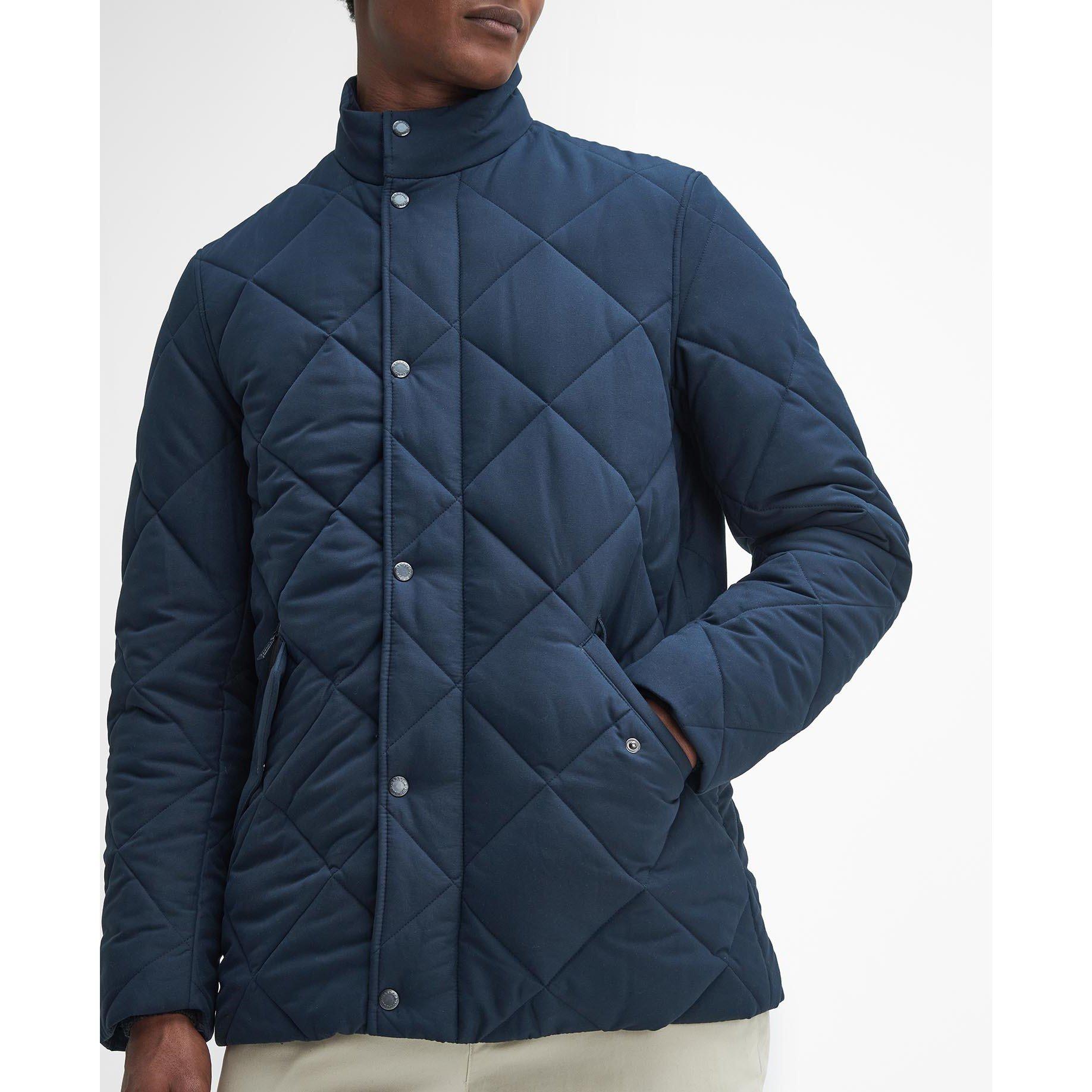 Navy NY74 - Barbour - Men's Winter Chelsea Quilted Jacket - 5