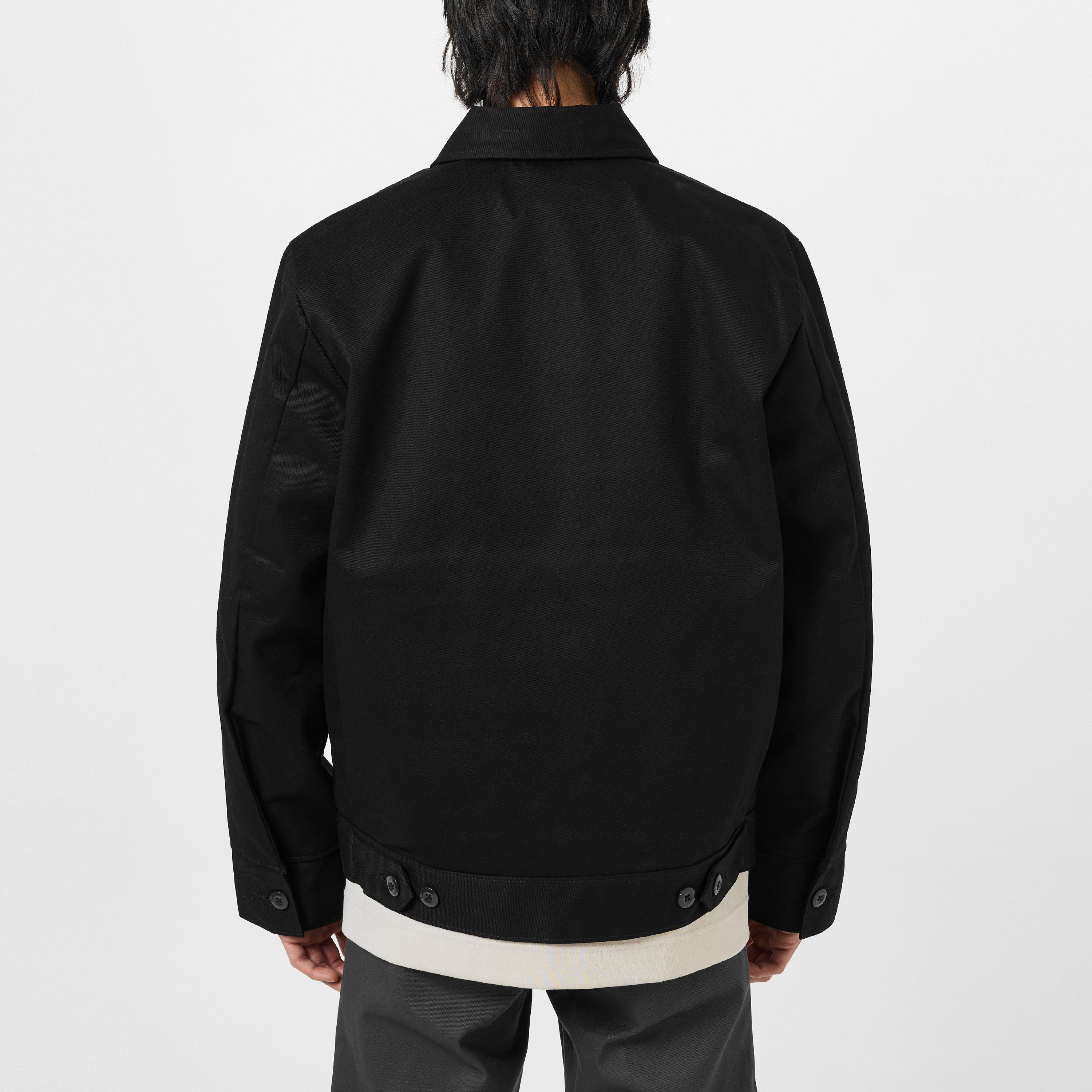Black BLK1 - Dickies - Men's Eisenhower Harrington Jacket - 4