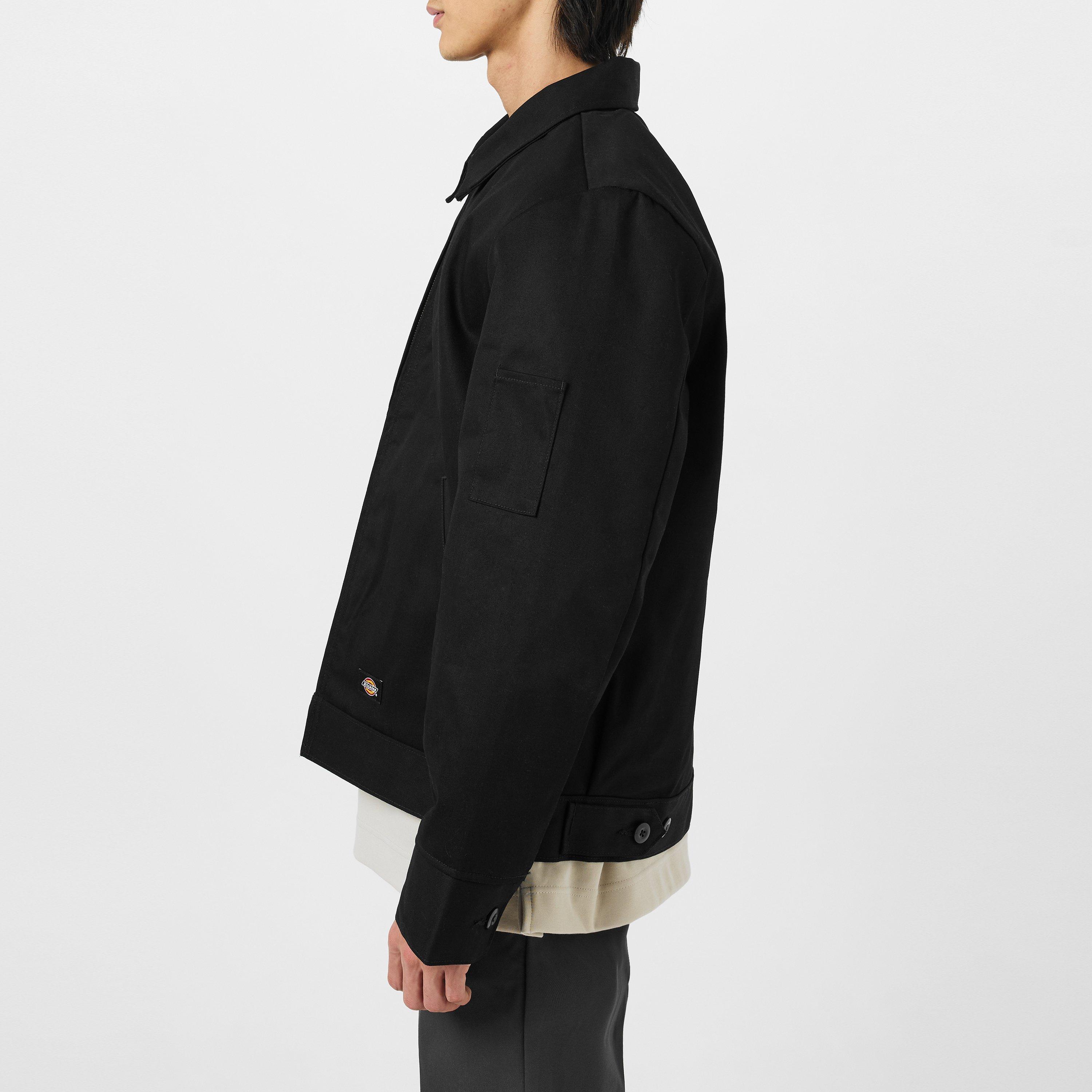 Black BLK1 - Dickies - Men's Eisenhower Harrington Jacket - 5