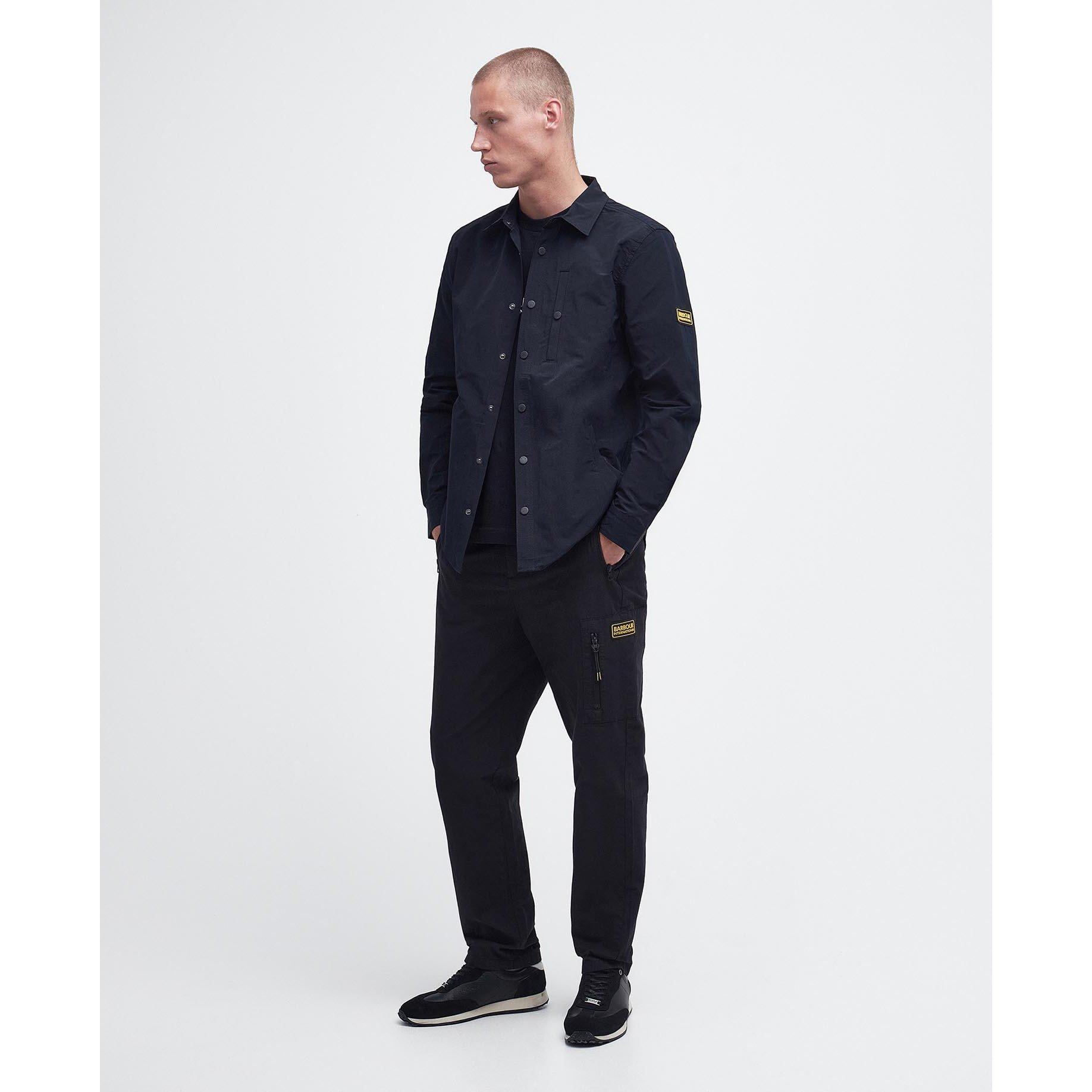 Black - Barbour International - Link Overshirt - 3