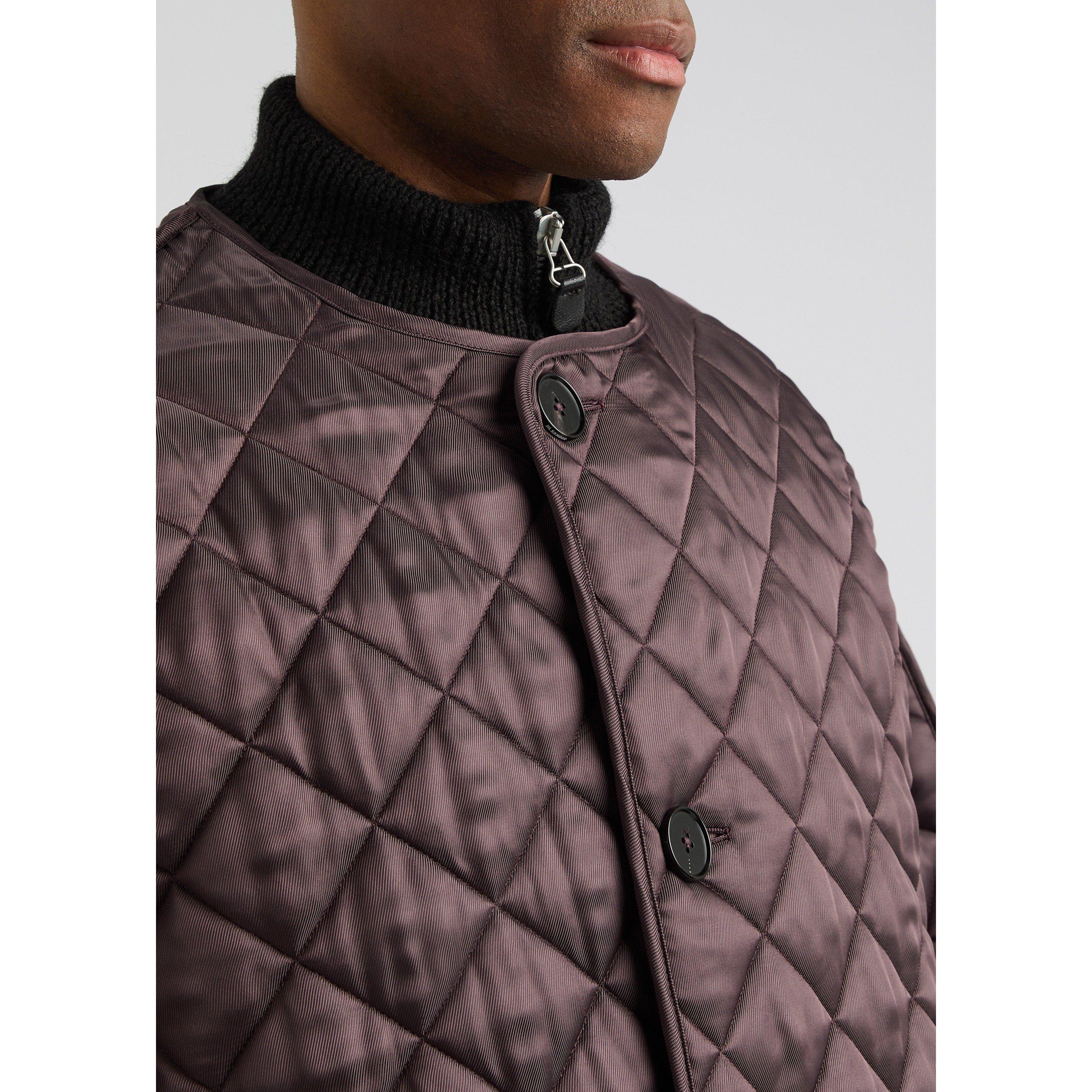 PURPLE - Jil Sander - Men's Quilted Blouson Jacket - 4