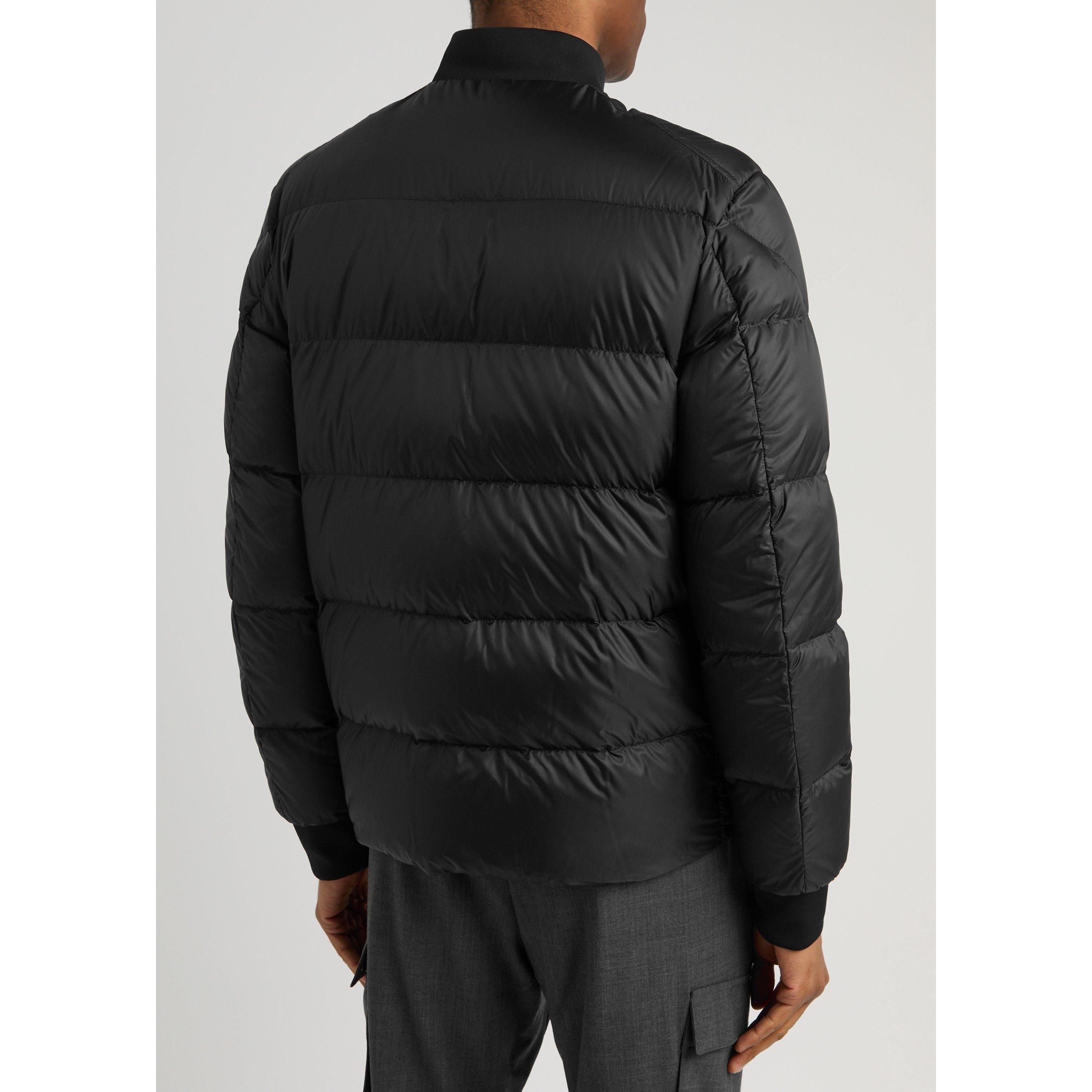 BLACK - Moncler - Men's Bazena Midweight Down Bomber Jacket - 3