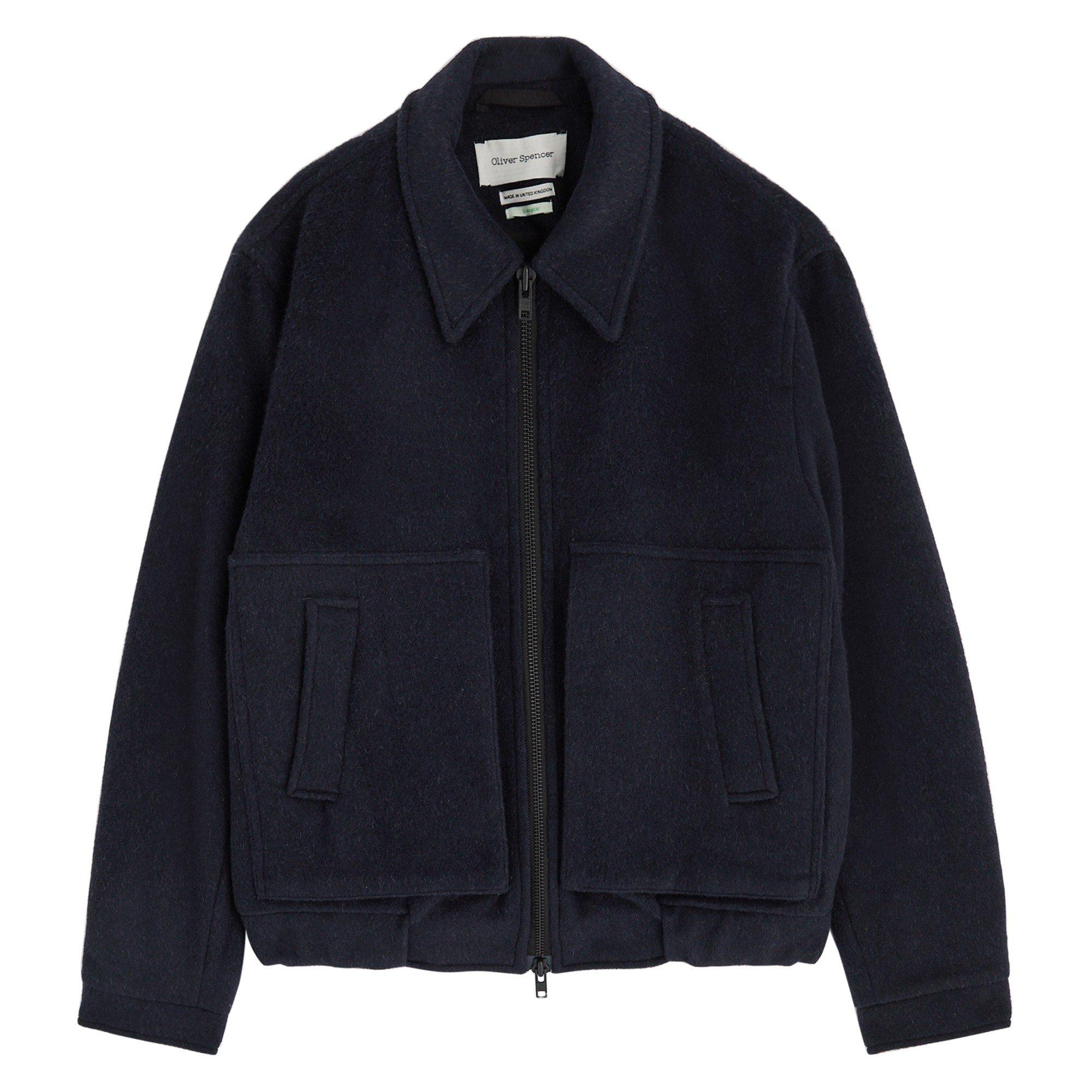 NAVY - Oliver Spencer - OLI ARLINGTON BOMBER JKT