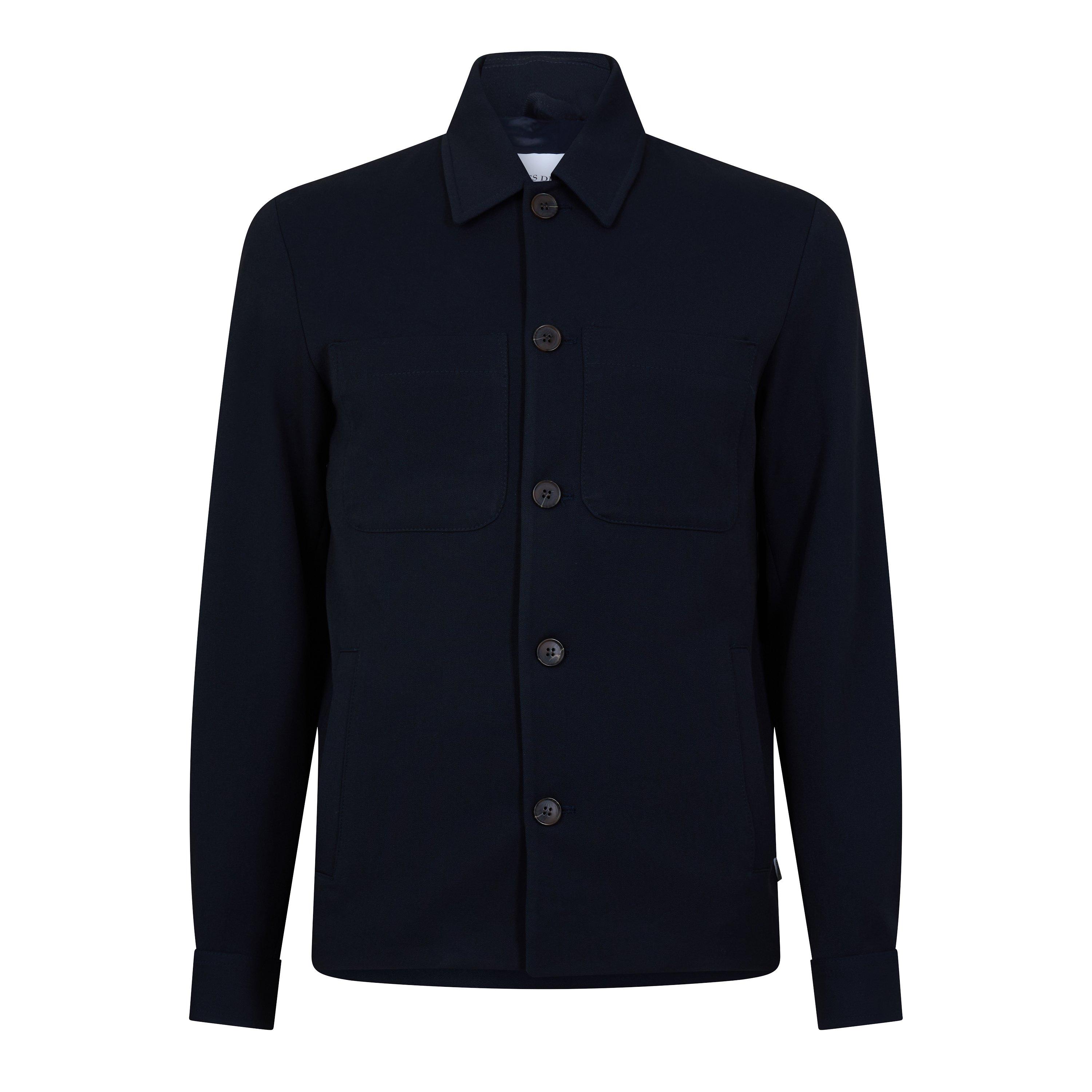 NAVY - Les Deux - Men's Marseille Hybrid Jacket - 1