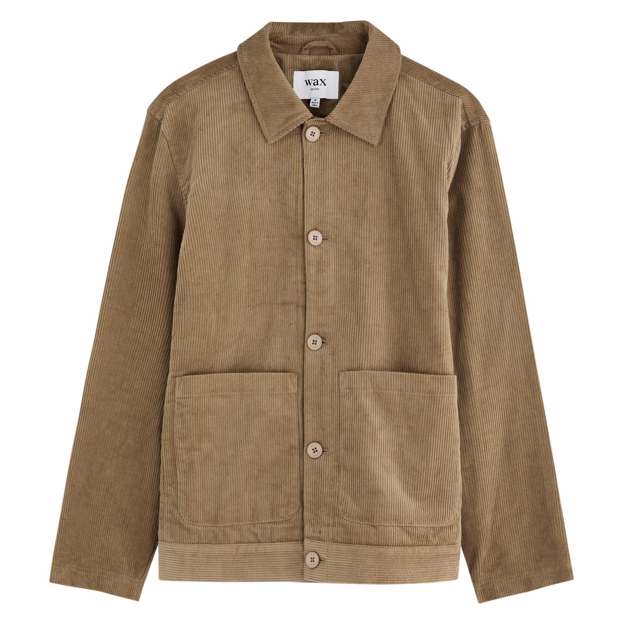 BEIGE - Wax London - Men's Landmark Cotton Barn Jacket